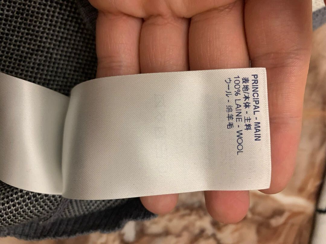 Louis Vuitton LV Gray 100% Wool Oversized Sweater S Classic Portrait Size US S / EU 44-46 / 1 - 3 Thumbnail