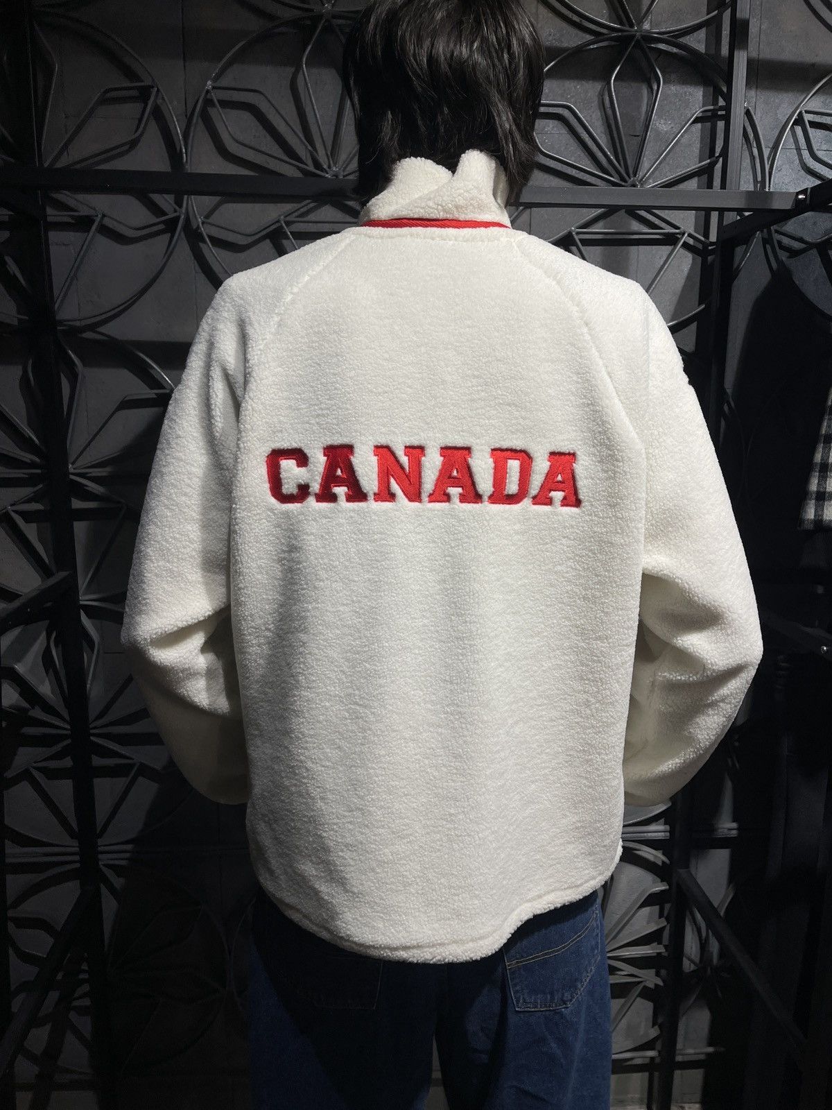 Other Heated Rivalry Maple Leaf Sherpa Jacket – Sewing Brothers Size US L / EU 52-54 / 3 - 3 Thumbnail