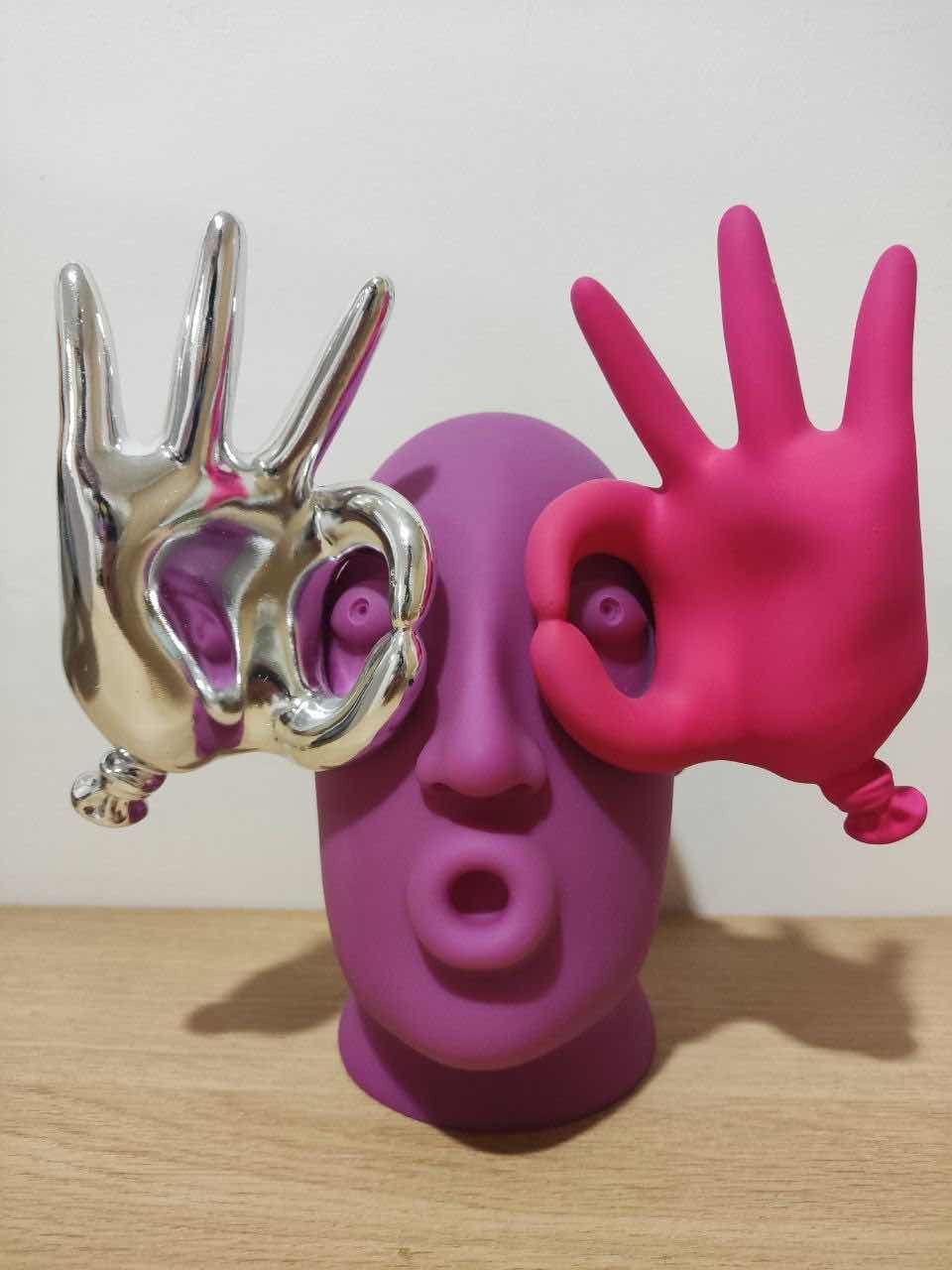 image of Medicom Toy Mark Whalen Ok Okay 2018 in Pink, Men's
