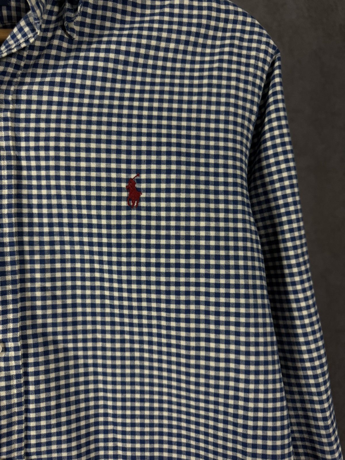 Polo Ralph Lauren Polo Ralph Lauren designer logo checkered shirt Size US S / EU 44-46 / 1 - 3 Thumbnail