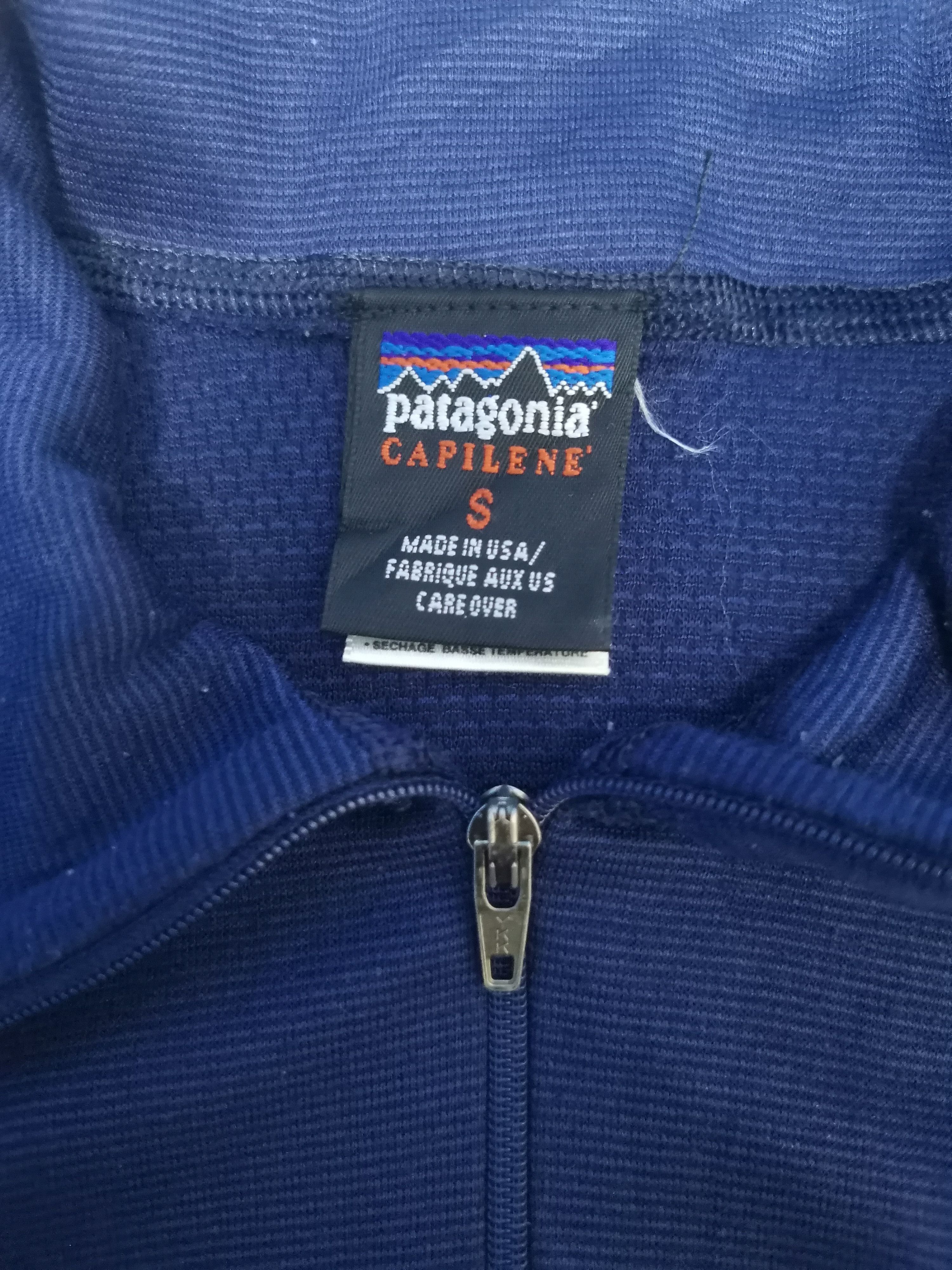 Patagonia Vintage Patagonia Capilene Long Sleeve Surf Sport Hiking Size US S / EU 44-46 / 1 - 4 Thumbnail