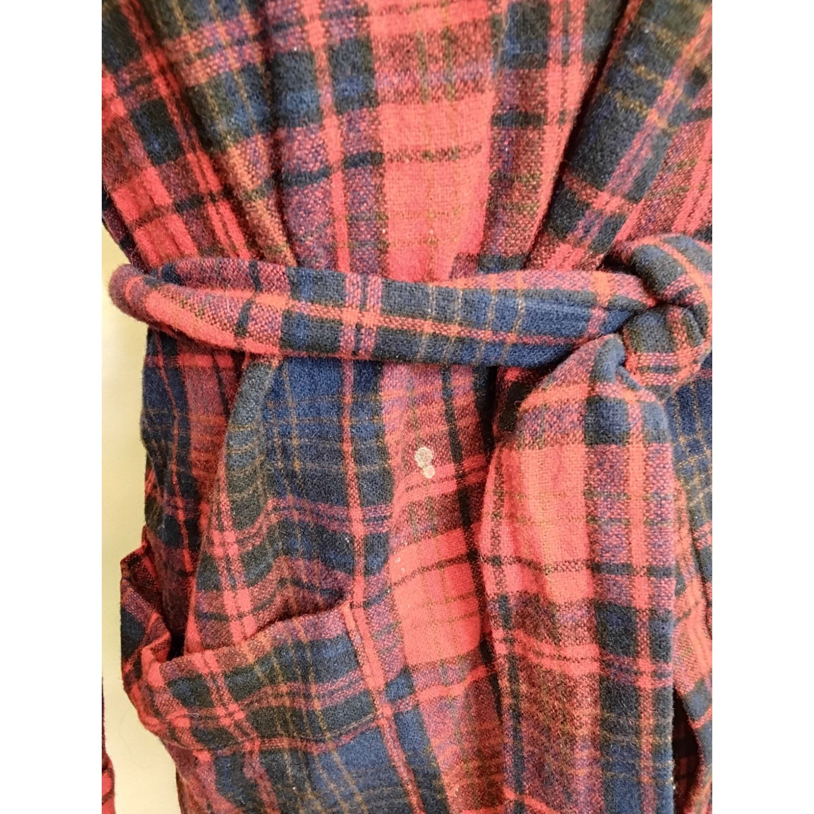 Pendleton Pendleton Robe Men's M Plaid Red/Blue Tartan VTG 1960s USA Size US M / EU 48-50 / 2 - 5 Thumbnail