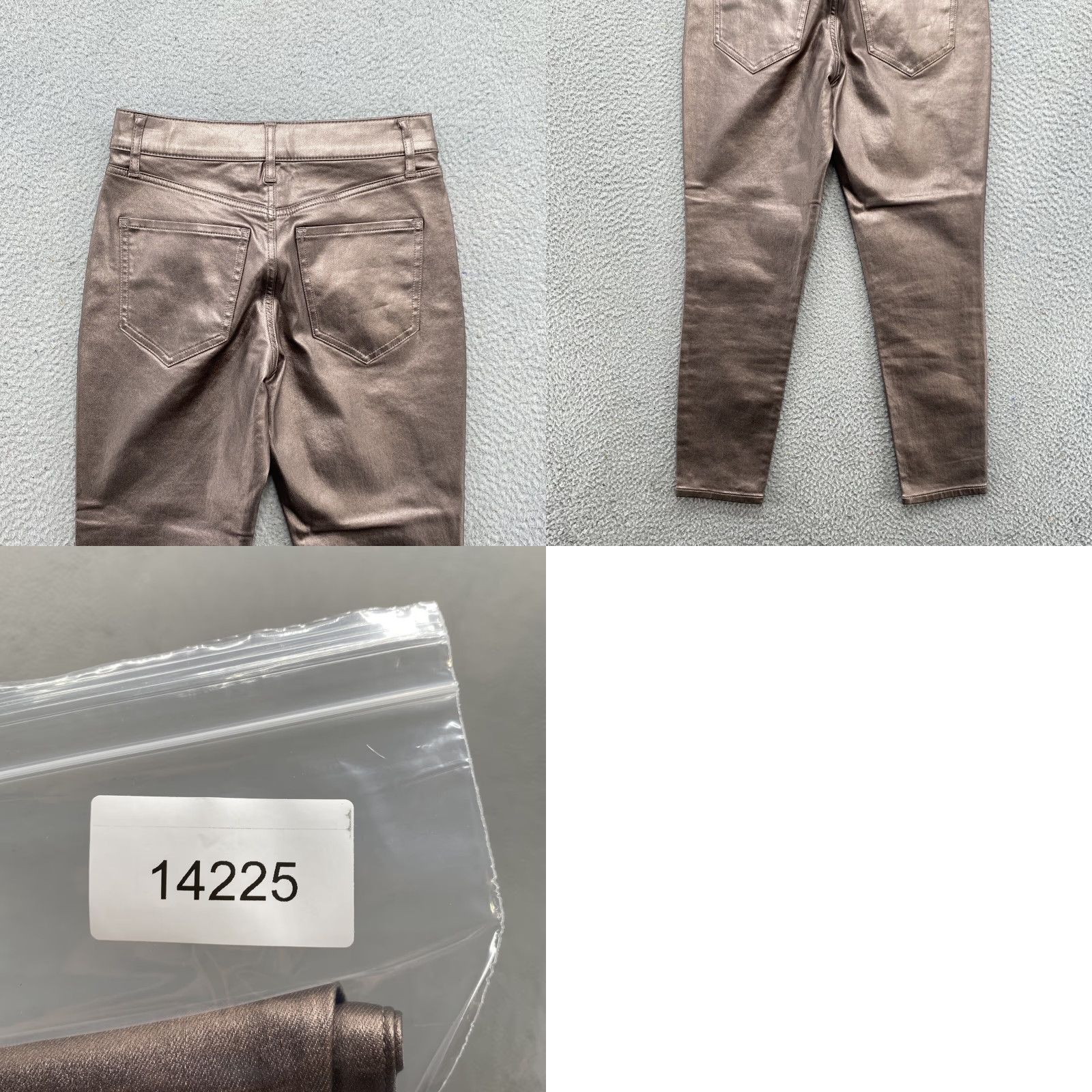 Express **Express Women’s Silver Stretch Skinny Mid-Rise New Size 0S Pants** User: **Express Women’s Silver Stretch Skinny Mid-Rise Pants Size 0S NEW** Size 25" / US 0 / IT 36 - 9 Thumbnail
