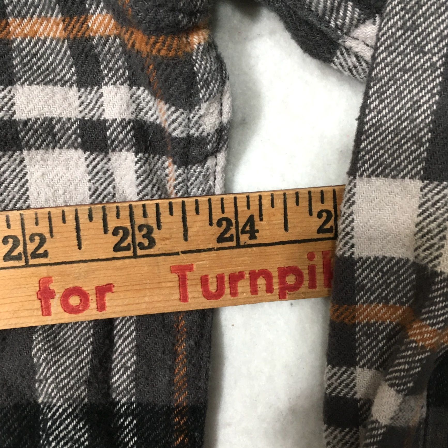 Vintage Jachs Men's Shirt Plaid Long Sleeve Heavyweight Flannel Button Up Shacket XL Gray Cotton Size US XL / EU 56 / 4 - 7 Thumbnail