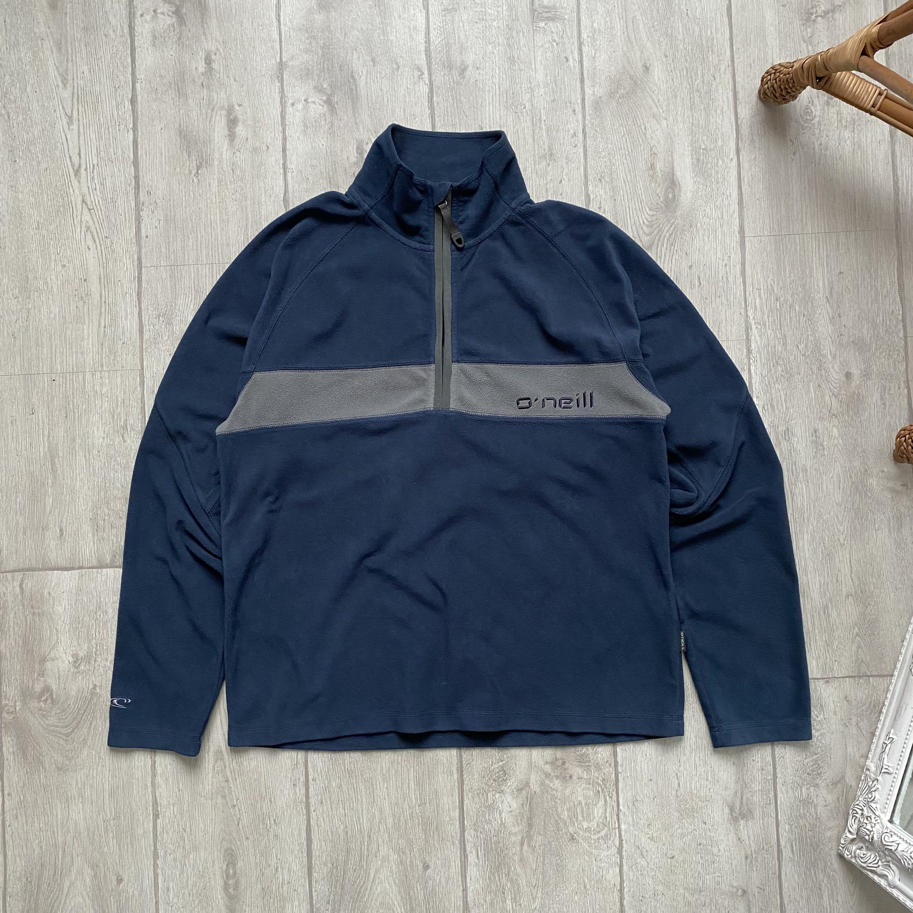 O'Neill 🏔️ Vintage 90s O’neill Fleece 1/4 Zip Sweatshirt Sweater Size US XL / EU 56 / 4 - 4 Thumbnail