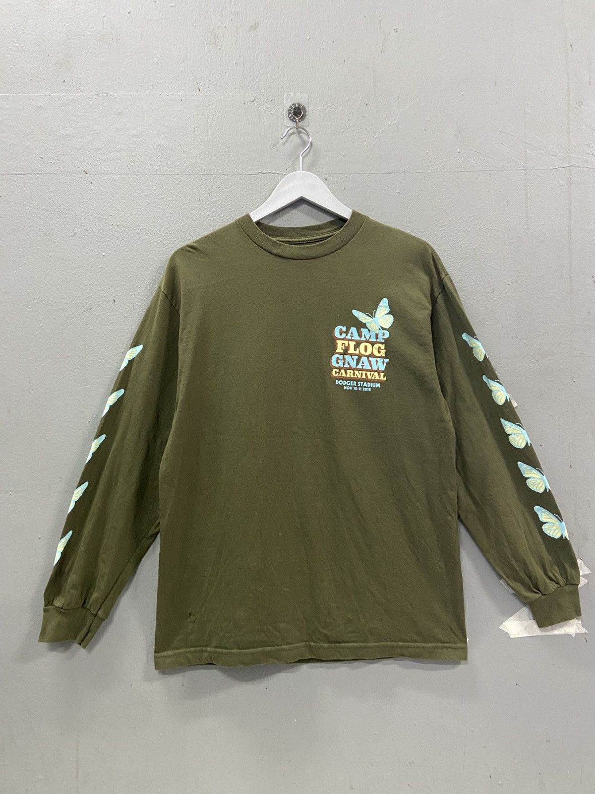 Golf Wang GOLF WANG 2018 CAMP FLOG GNAW CARNIVAL LONG SLEEVE SHIRT Size US M / EU 48-50 / 2 - 1 Thumbnail