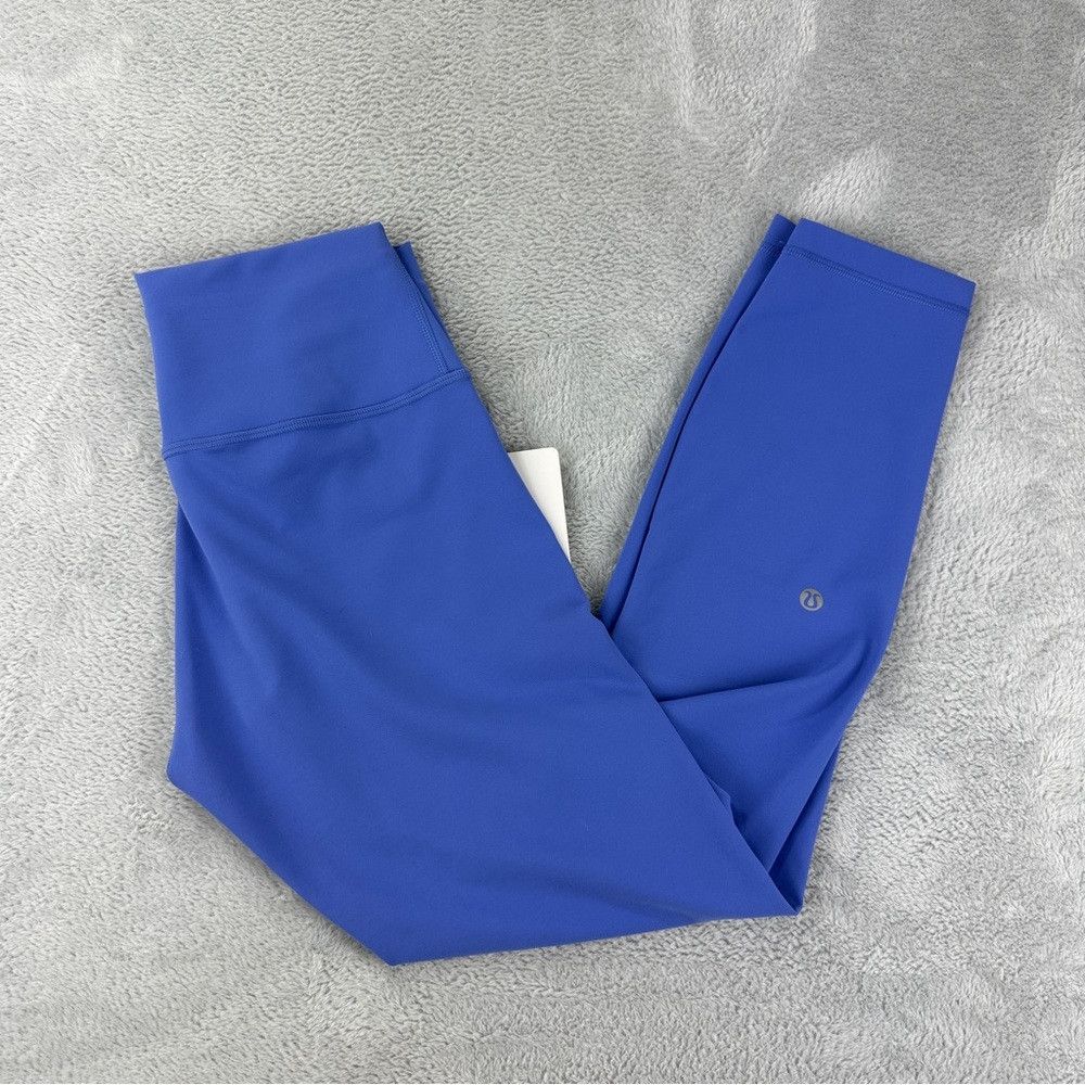Lululemon Lululemon NWT Women's Size 8 Blue Wunder Train HR Tight 25" Size 30" / US 8 / IT 44 - 5 Thumbnail