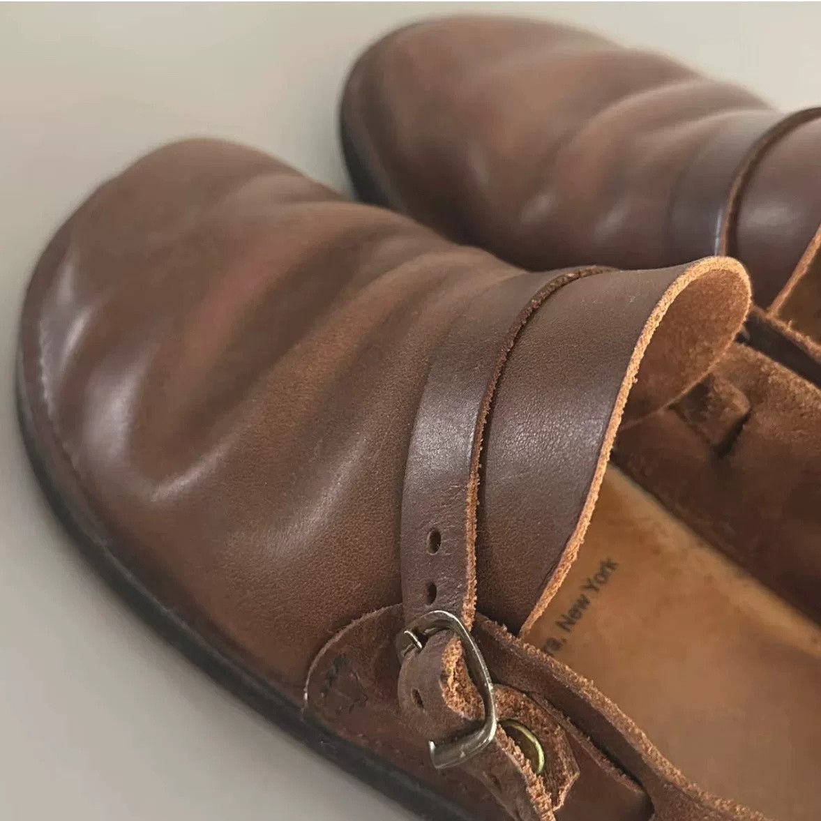 Aurora Shoe Company AURORA LEATHER LOAFERS Size US 7 / EU 40 - 3 Thumbnail