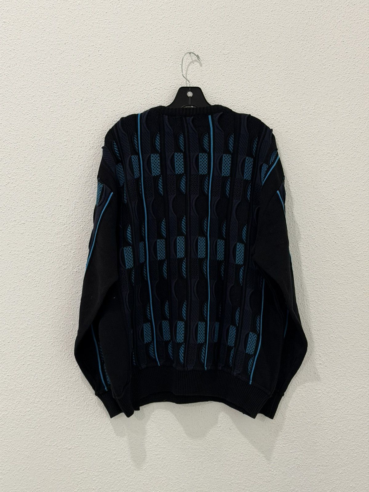 Norm Thompson Vintage 90s Norm Thompson Coogi Style Textured Knit Sz Large Size US L / EU 52-54 / 3 - 3 Thumbnail