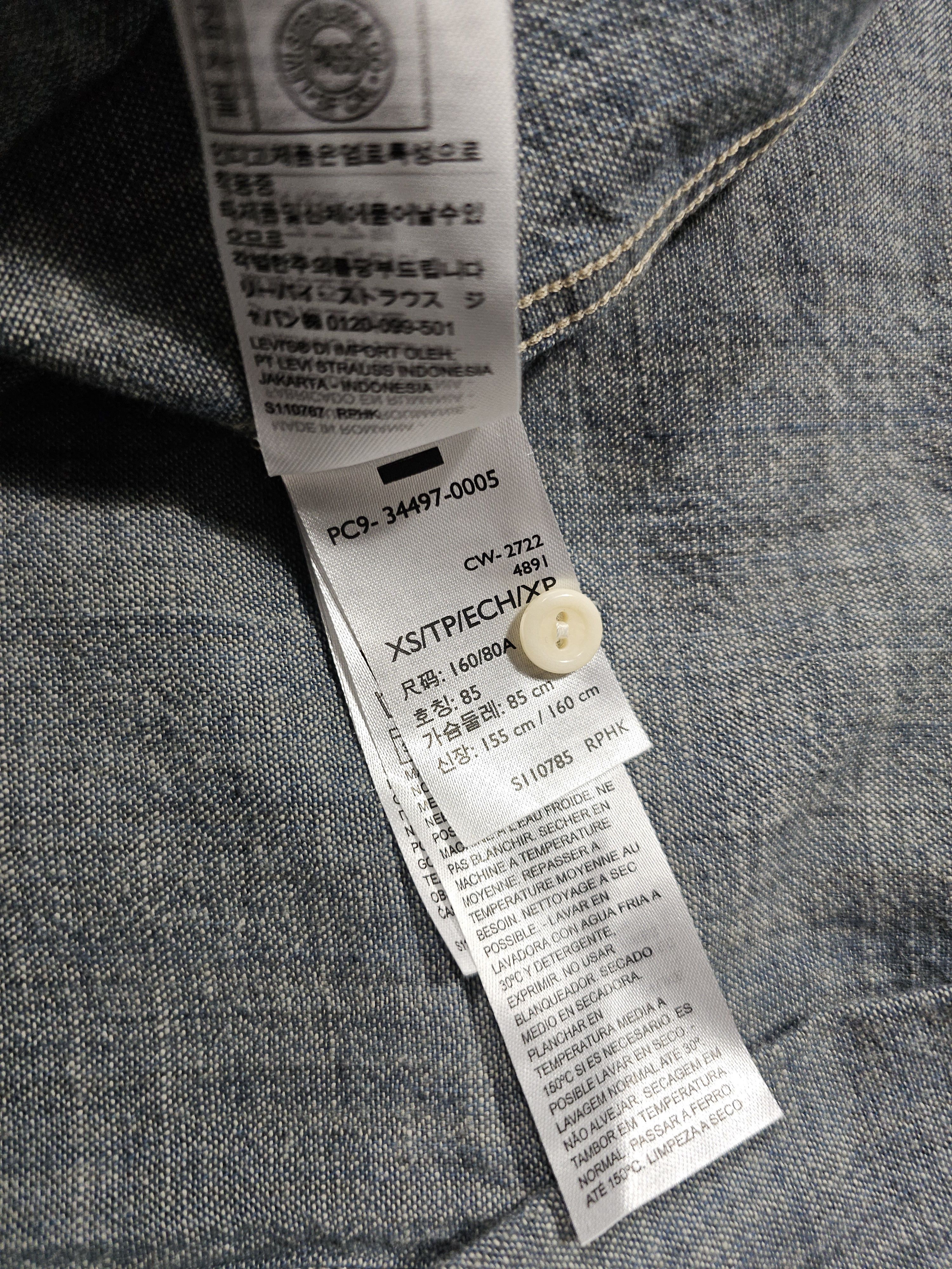 Levi's Vintage Clothing New LVC Levi's Vintage Clothing Sunset Chambray Shirt FW23 Size US XS / EU 42 / 0 - 11 Thumbnail