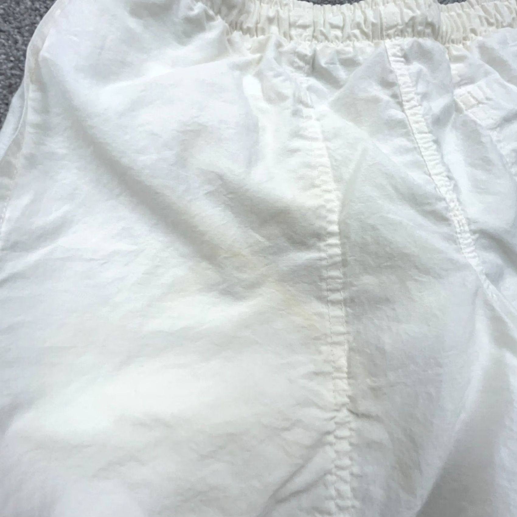 Speedo VINTAGE Speedo White Figure Skating Shorts Women XS Small 1989 World Tour Champs 80s USA Size 32" / US 10 / IT 46 - 6 Thumbnail