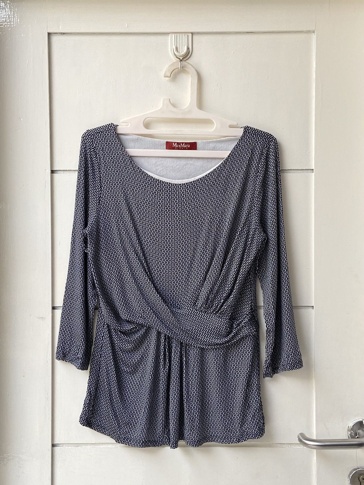 Max Mara MAX MARA STUDIO Motive T-shirt Size XXS / US 00 / IT 34 - 1 Thumbnail