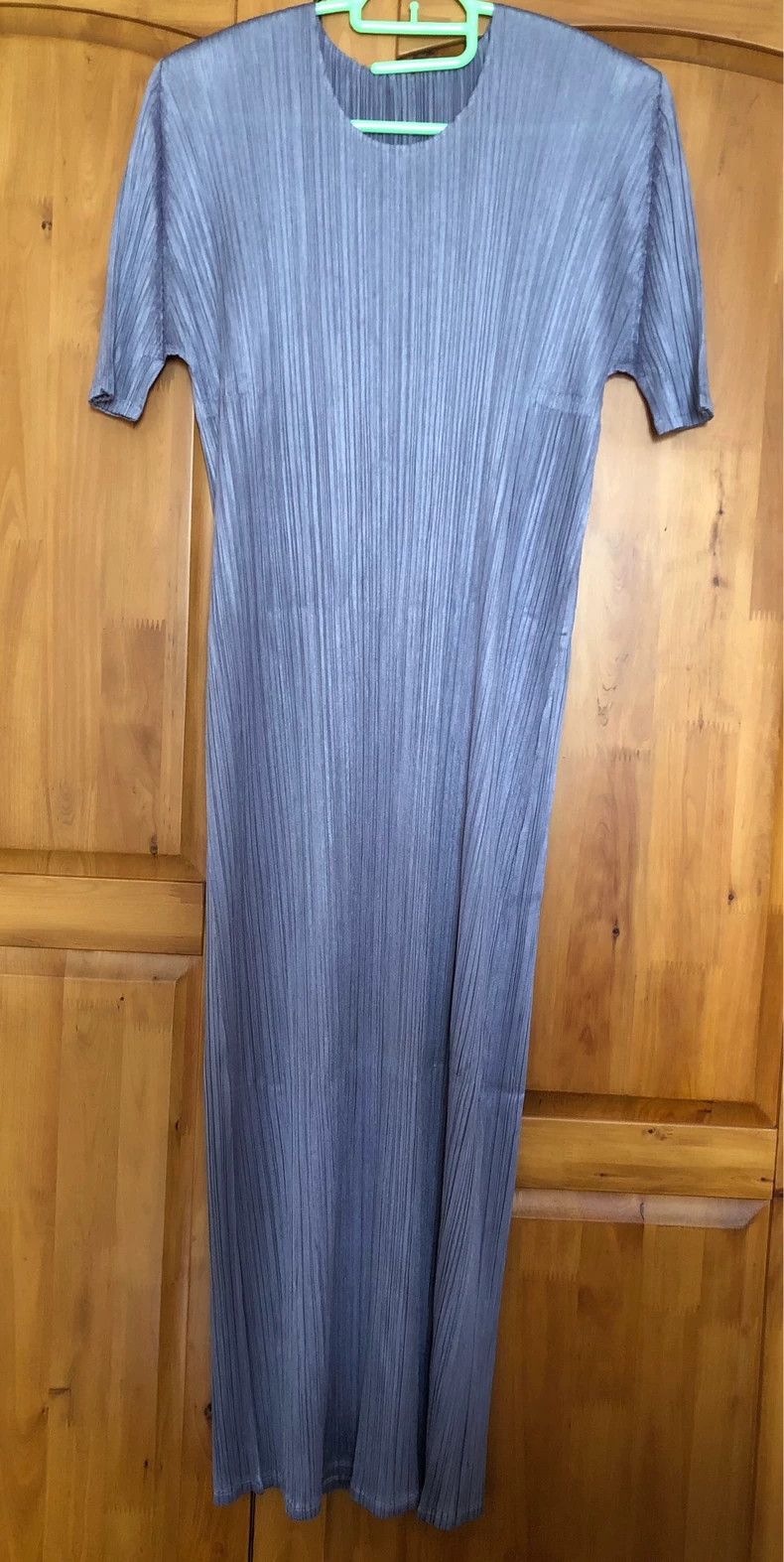 Issey Miyake Issey Miyake size:3 Purple-grey pleated dress Size S / US 4 / IT 40 - 3 Thumbnail
