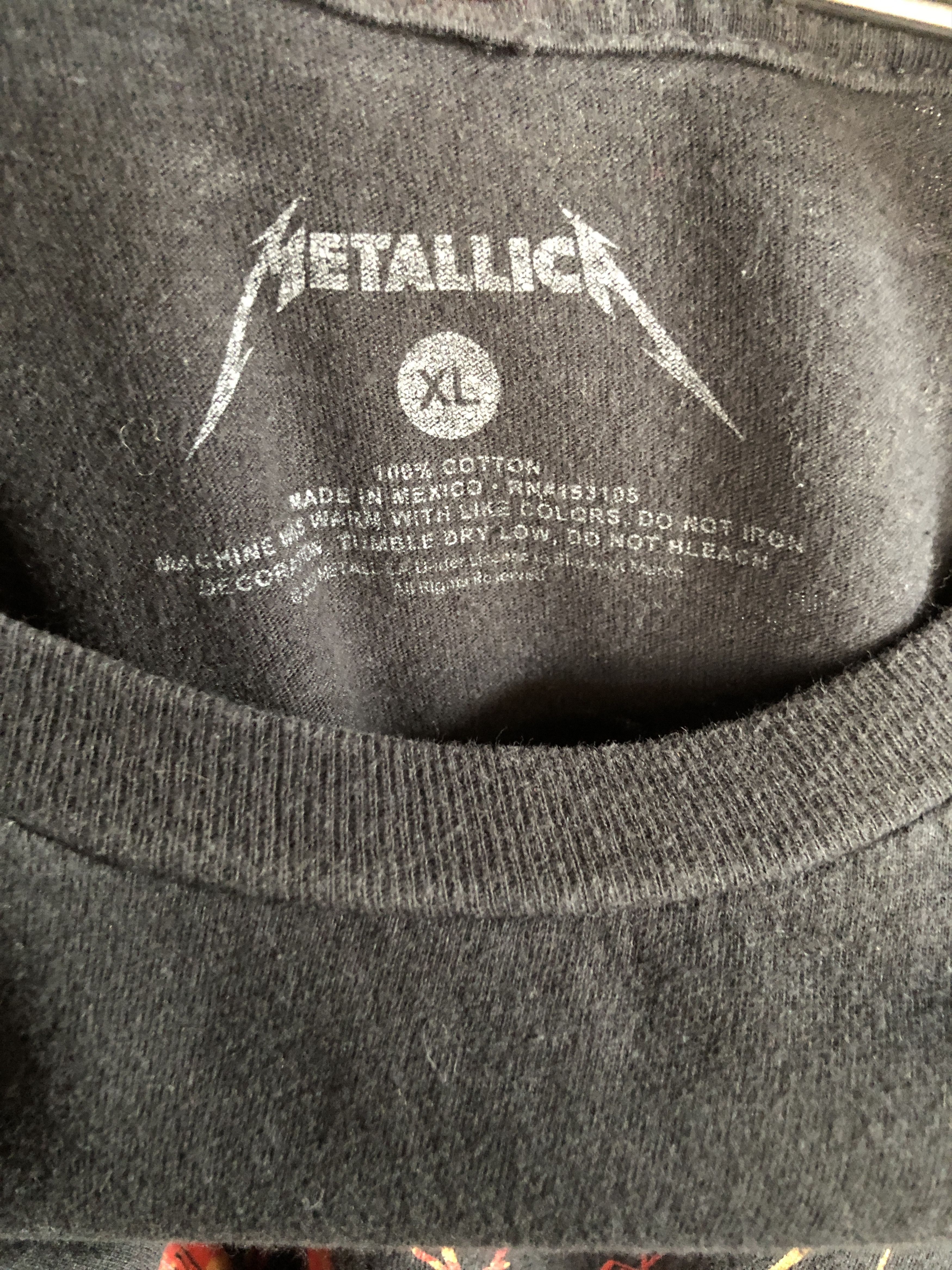 Other Metallica Heavy Metal Band T-Shirt Size US XL / EU 56 / 4 - 5 Thumbnail