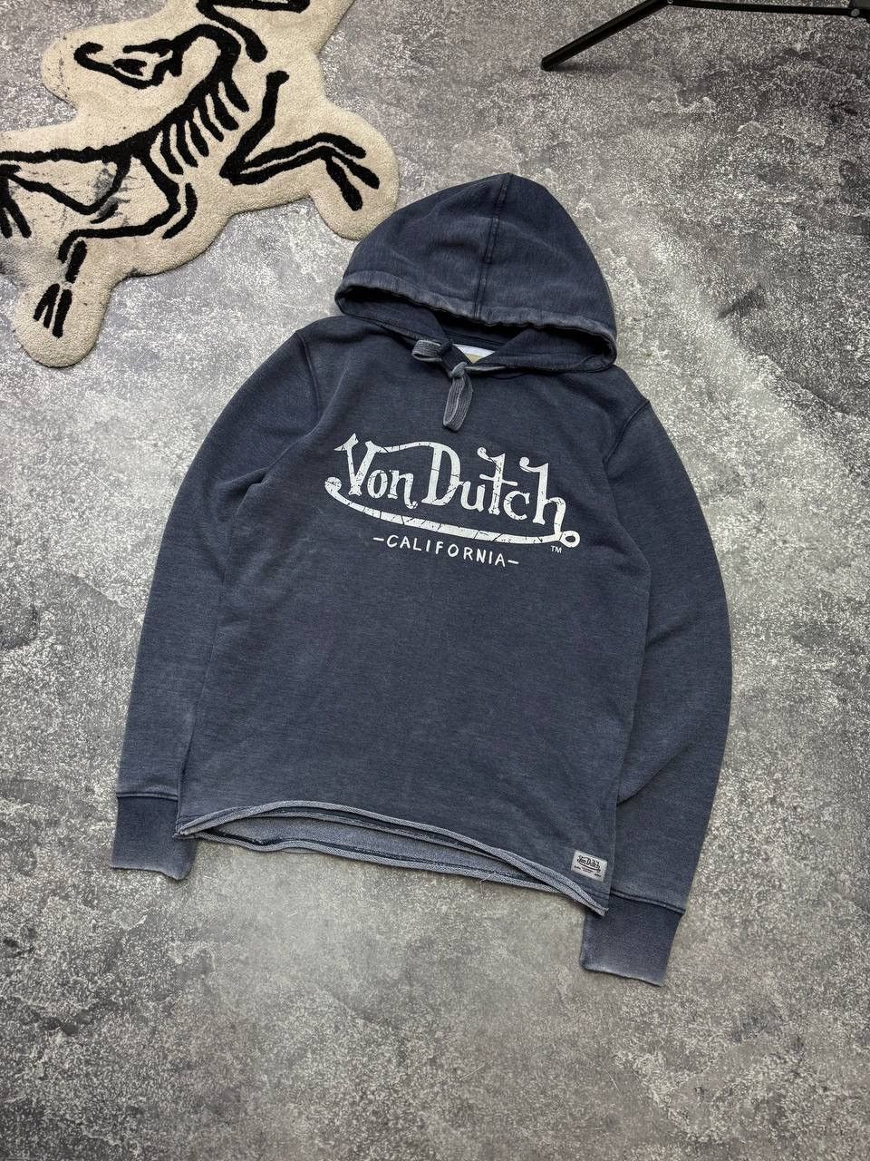 Vintage big logo von dutch hoodie