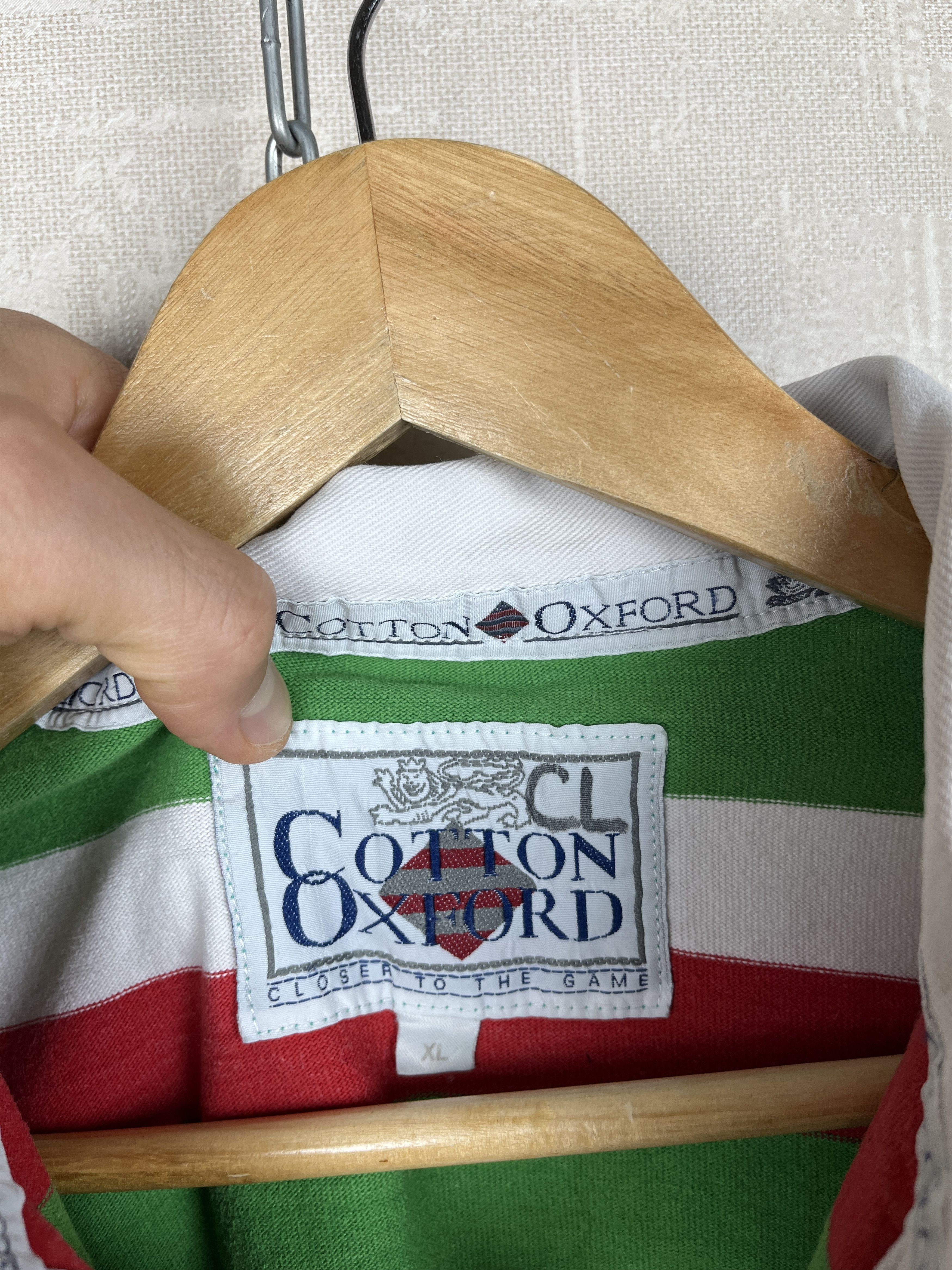 Cotton Traders 90s Leicester Tigers Vintage Rugby Shirt S/S Jersey Size US XL / EU 56 / 4 - 11 Thumbnail