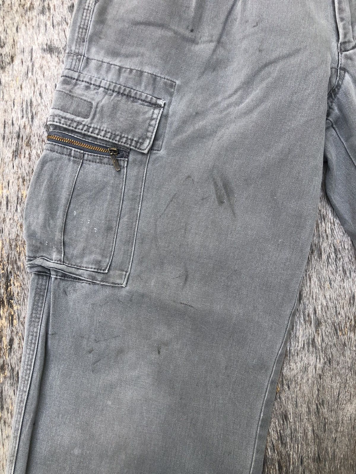 Japanese Brand Japanese Cargo Multipocket Faded Pants Size US 28 / EU 44 - 6 Thumbnail