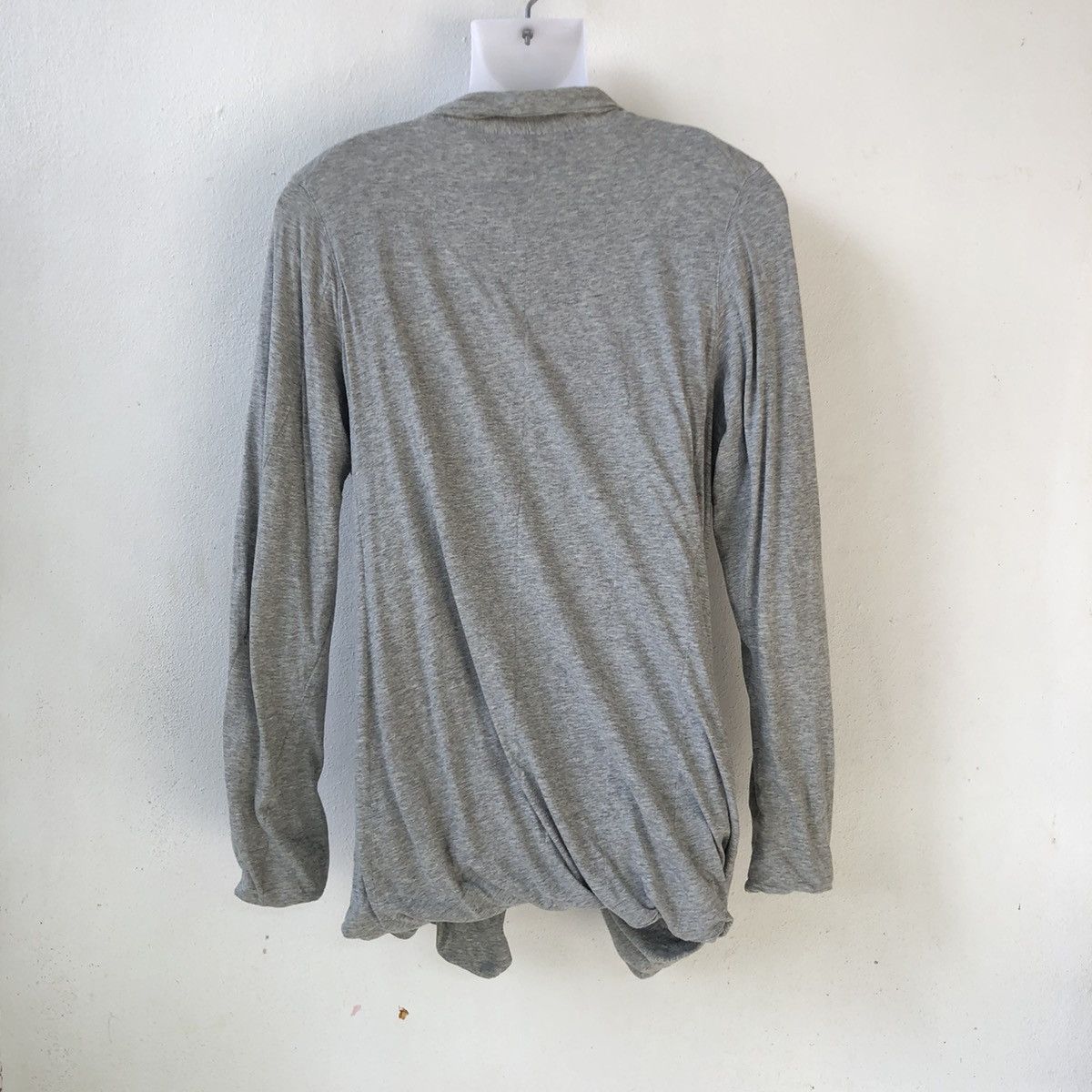 Japanese Brand PPFM Asemmetrical Double Layer Cardigan Size US M / EU 48-50 / 2 - 13 Thumbnail