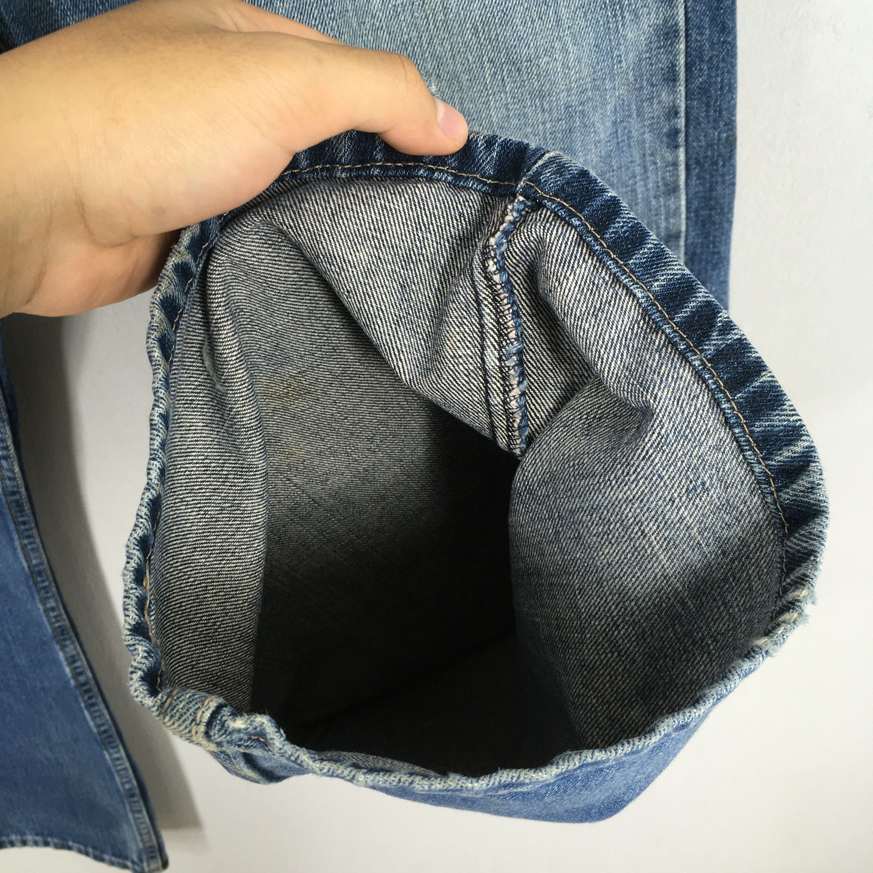 Levi's Size 34x29 Vintage Levi's 527 Low Bootcut Jeans S196 Size US 34 / EU 50 - 5 Thumbnail