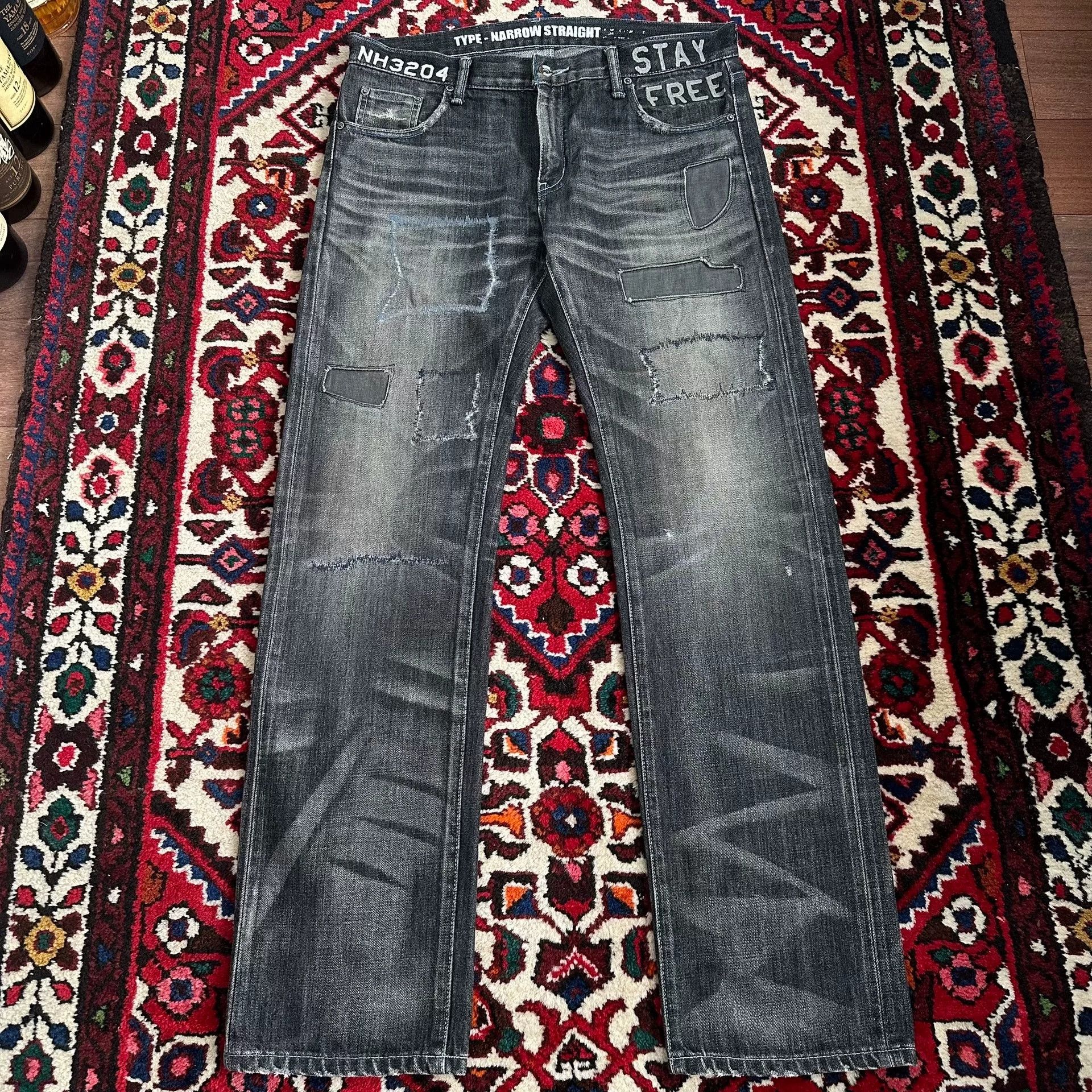 Neighborhood NBHD 10EX Narrow -Cut Jeans Size US 30 / EU 46 - 2 Thumbnail