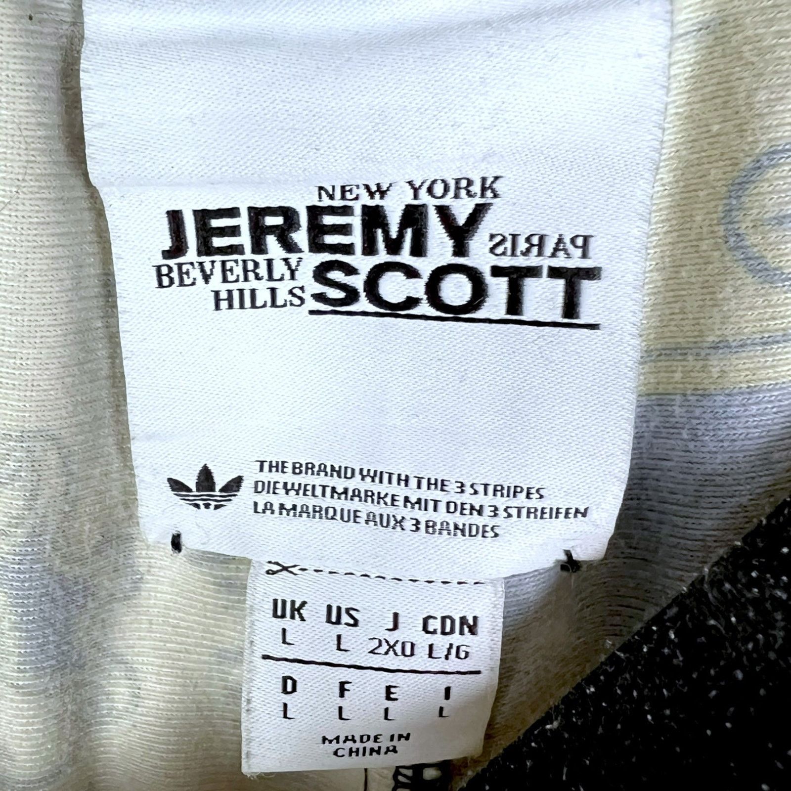 Jeremy Scott Men's Adidas x Jeremy Scott Gold Track Pants L $250 Retail Size US 32 / EU 48 - 10 Thumbnail