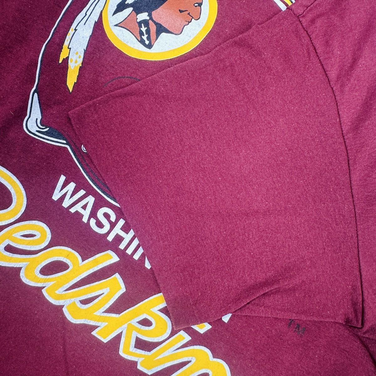 Logo 7 Vintage Logo 7 1990 Washington Redskins Crew Neck Tee - XL Size US XL / EU 56 / 4 - 4 Thumbnail