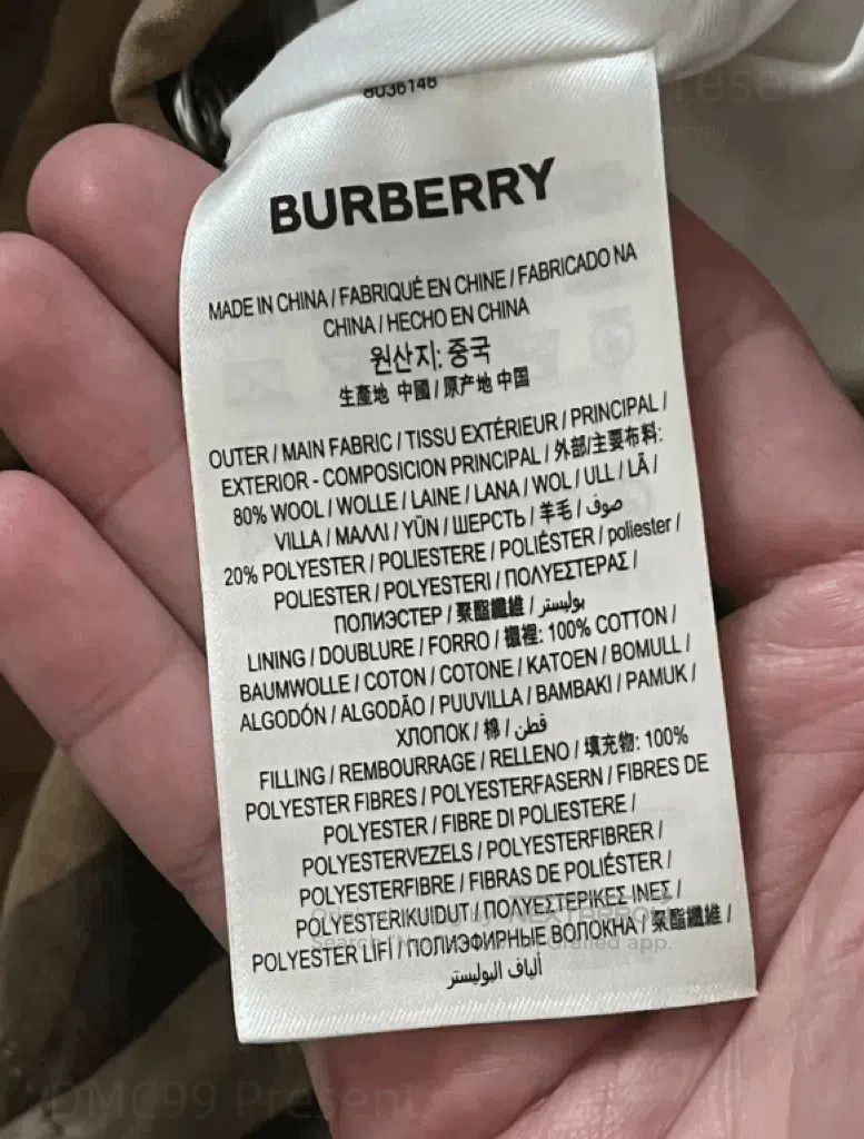 Burberry burberry lamb wool cotton jacket. Size XS / US 0-2 / IT 36-38 - 5 Thumbnail