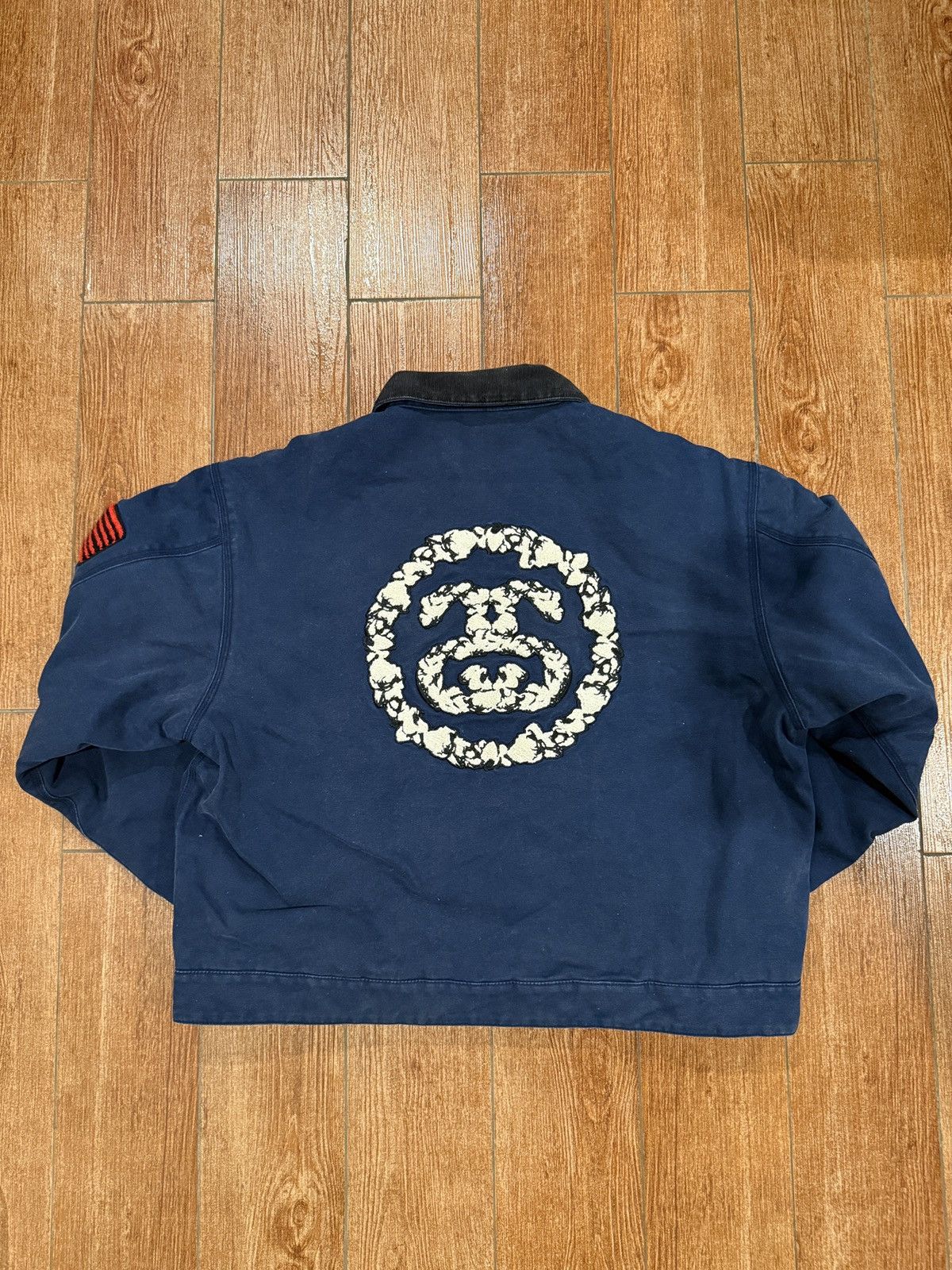 Denim Tears x Stussy x Levi's Type 2 Raw Denim Jacket - Size