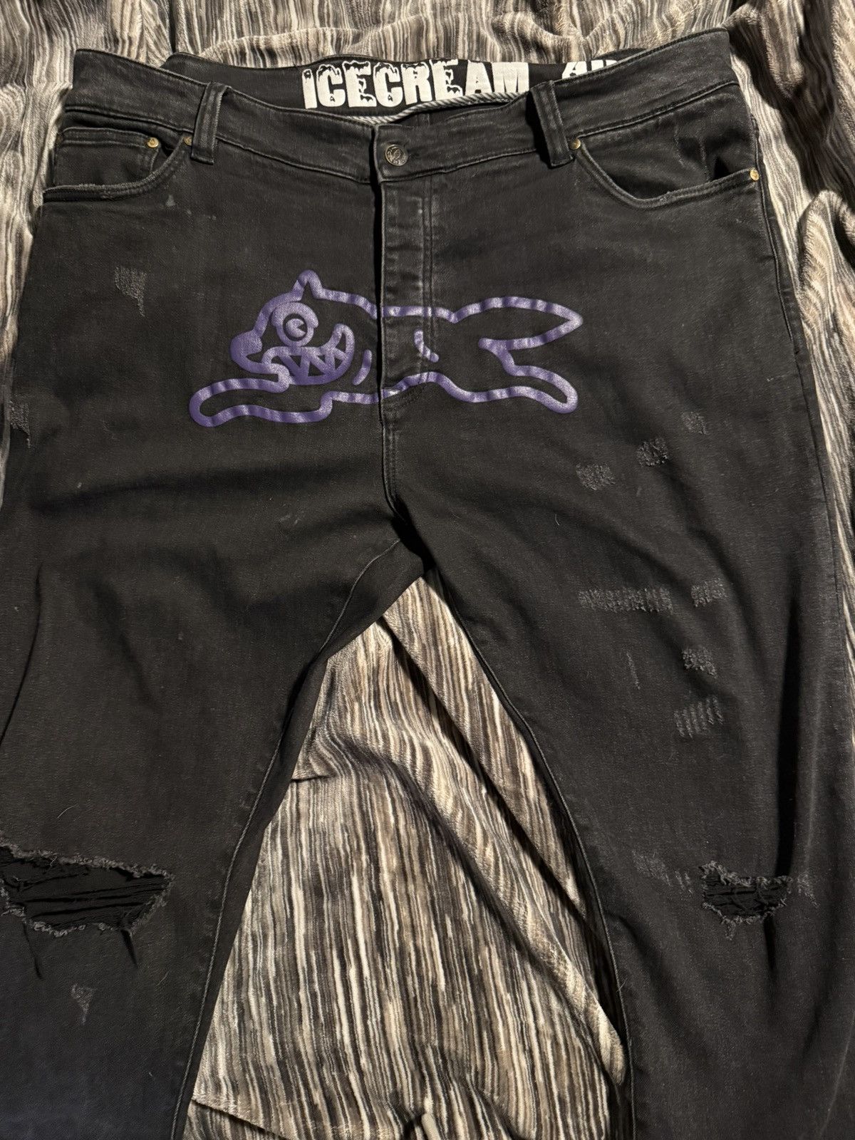 Billionaire Boys Club × Icecream ICECREAM CHOCOLATE DOG JEANS Size US 40 / EU 56 - 2 Thumbnail