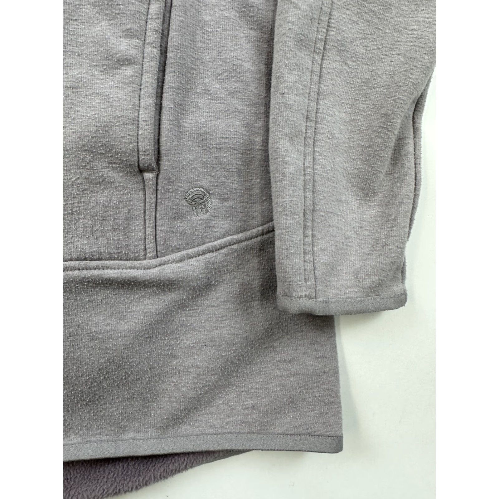 Mountain Hardwear Mountain Hardwear Sweater Womens Medium Gray Ordessa Turtleneck Sweatshirt Size M / US 6-8 / IT 42-44 - 3 Thumbnail