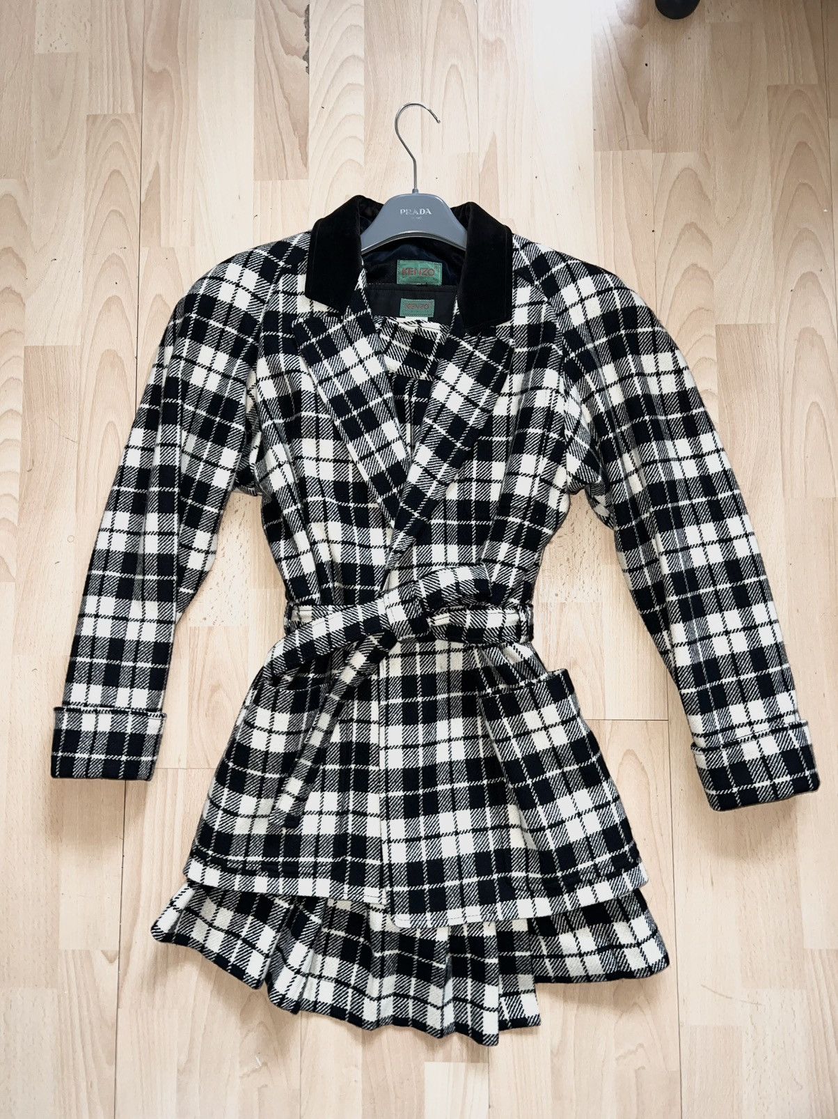 Kenzo Complete Set – Kenzo 1980s Wool & Cashmere Size XS / US 0-2 / IT 36-38 - 13 Thumbnail