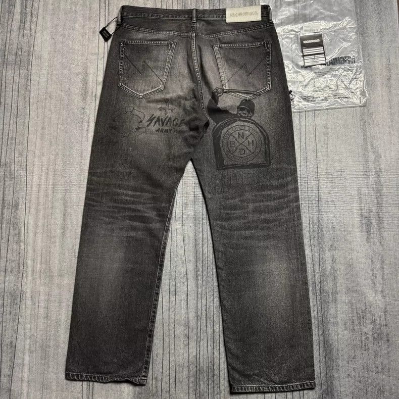 Neighborhood NEIGHBORHOOD FADE 23AW Jeans - dmc Size US 38 / EU 54 - 1 Thumbnail