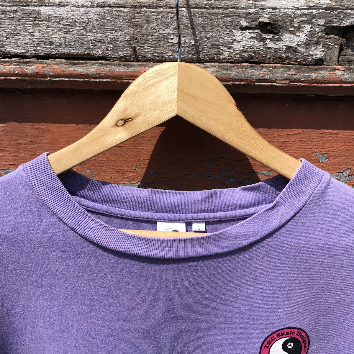 Vintage Vintage y2k Faded T&C Skate Designs Tshirt Size US L / EU 52-54 / 3 - 8 Thumbnail