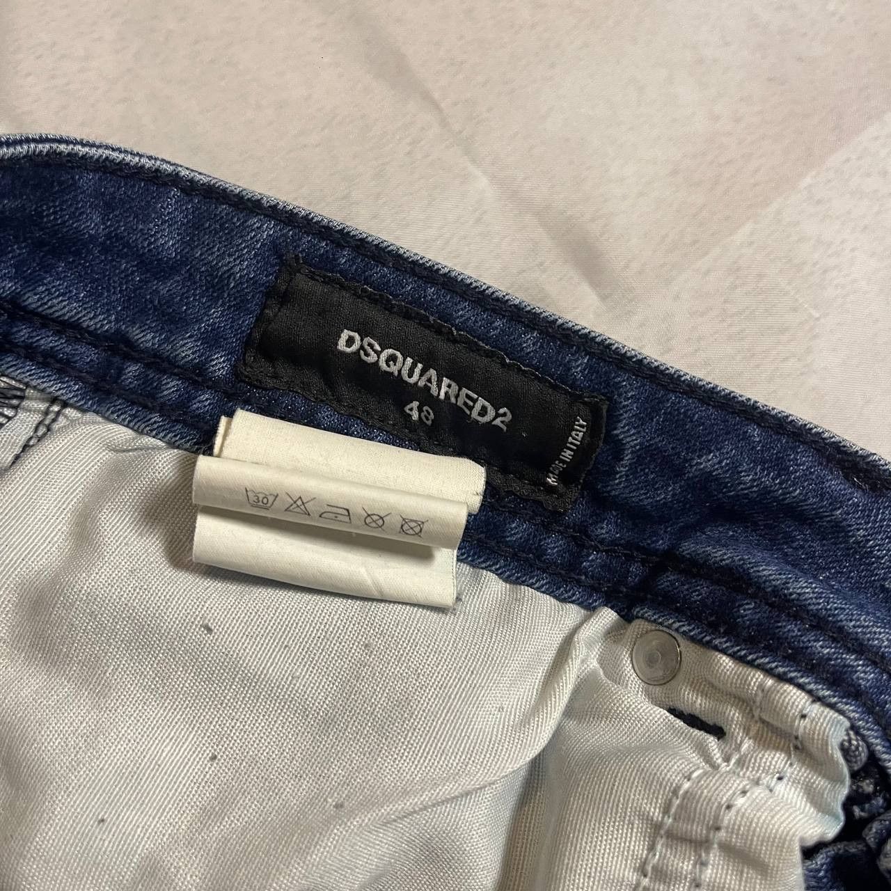 Dsquared2 Dsquared 2 Denim Shorts with Scuffs and Paint Size US 30 / EU 46 - 4 Thumbnail