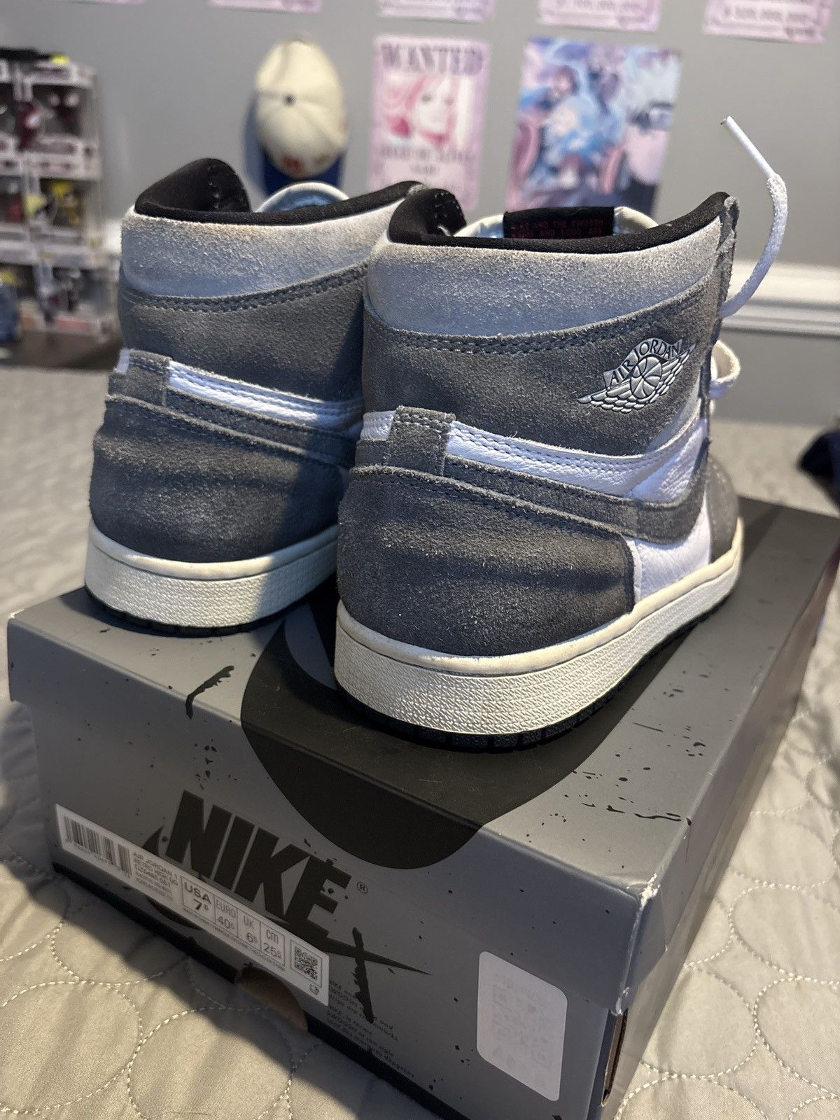 Jordan Brand Washed black jordan 1 Size US 7.5 / EU 40-41 - 15 Thumbnail