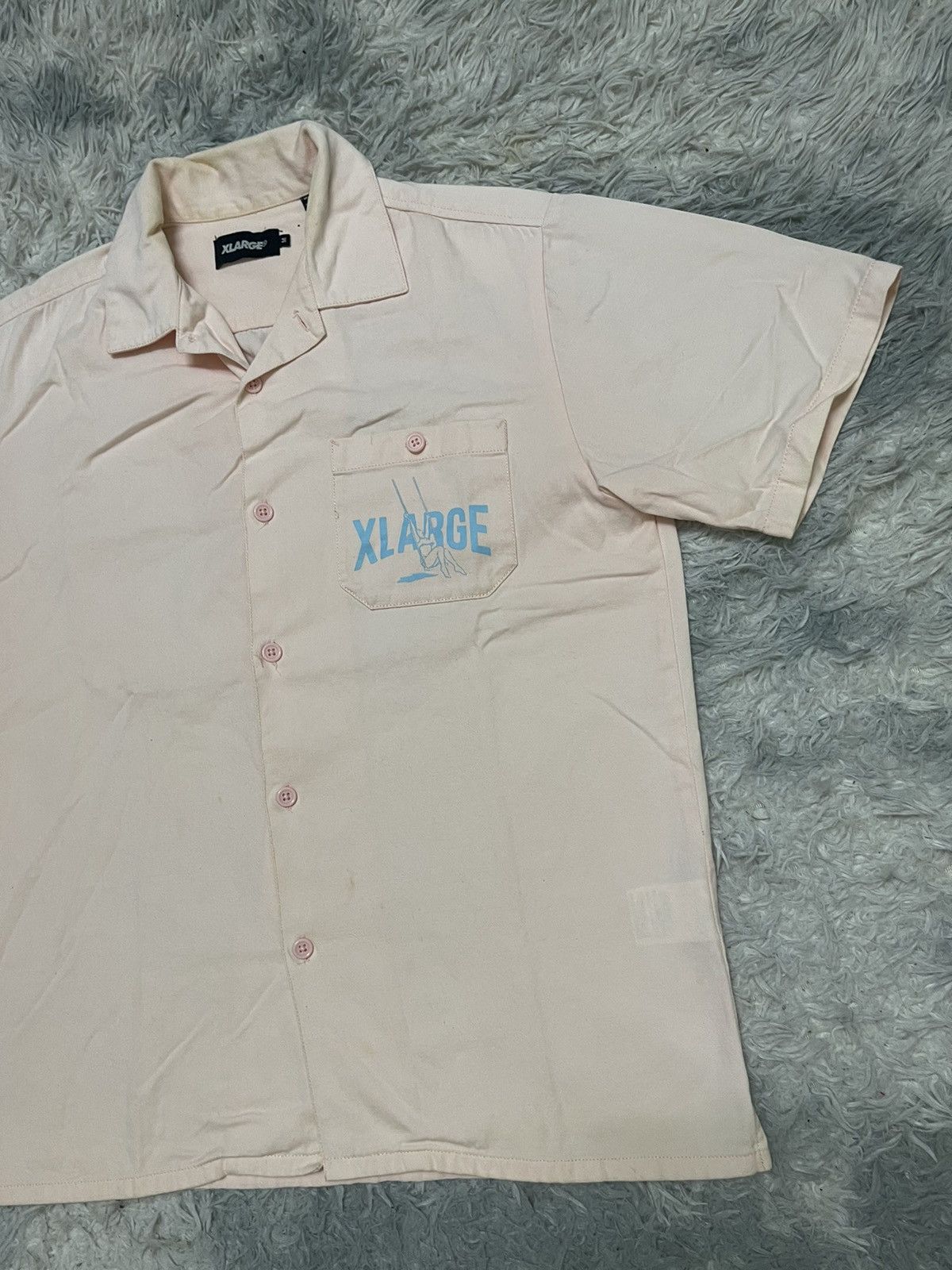 Japanese Brand × Xlarge OG STYLE XLARGE WORKWEAR BUTTON UP RARE BACKHIT Size US M / EU 48-50 / 2 - 4 Thumbnail