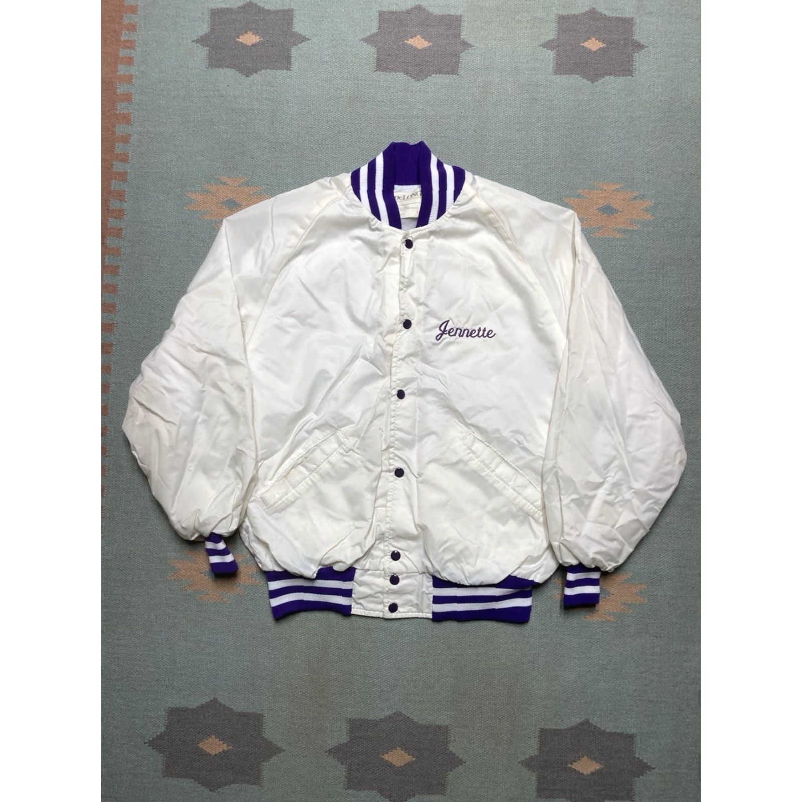 Vintage VINTAGE 80s bomber jacket IBPOEW order of the elks Lansing Michigan adult XL Size US XL / EU 56 / 4 - 3 Thumbnail