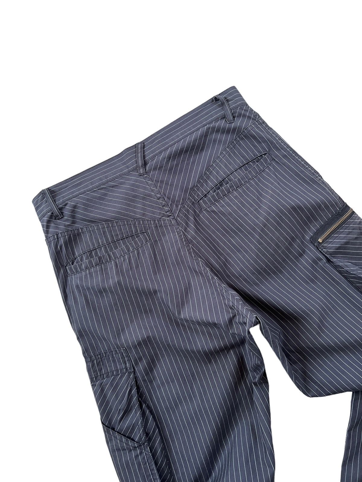 Japanese Brand × PPFM PPFM Pinstripe Multipocket Cargo Pants Size US 31 - 8 Thumbnail