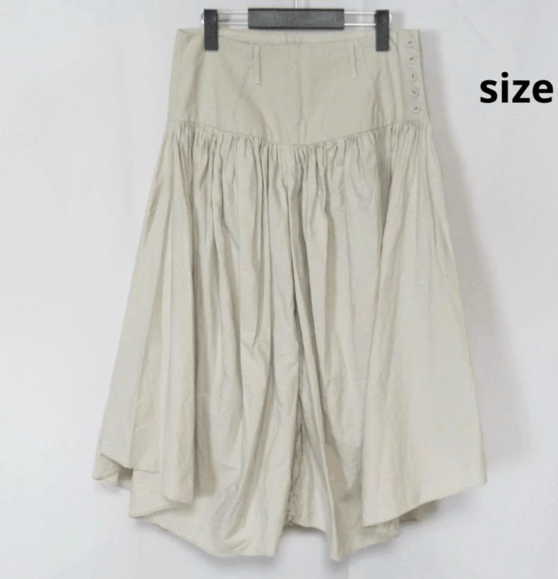 Kapital Kapital Cotton Linen Skirt Pants - dmc Size US 31 - 1 Thumbnail