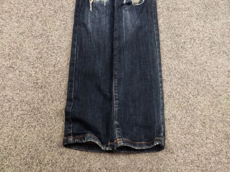 Balmain Pierre Balmain Design 17 CV Distressed Denim Slim Jeans Size US 26 / EU 42 - 5 Thumbnail