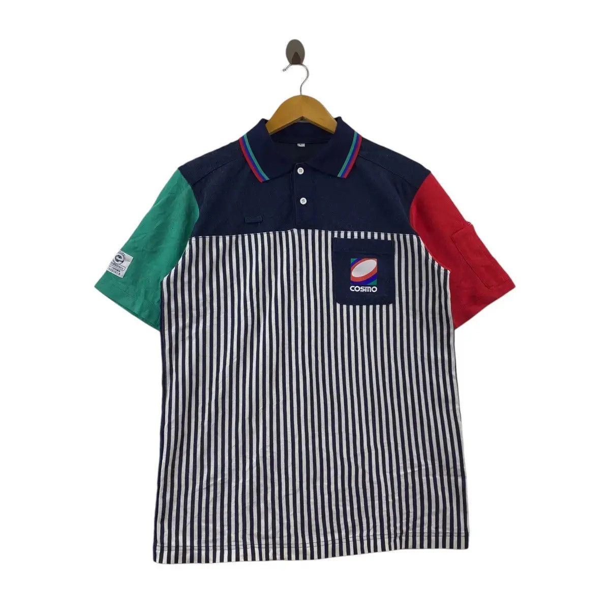 Vintage Vintage JDM Car Japan x COSMO Auto Service Pocket Tee Shirt Size US M / EU 48-50 / 2 - 1 Thumbnail