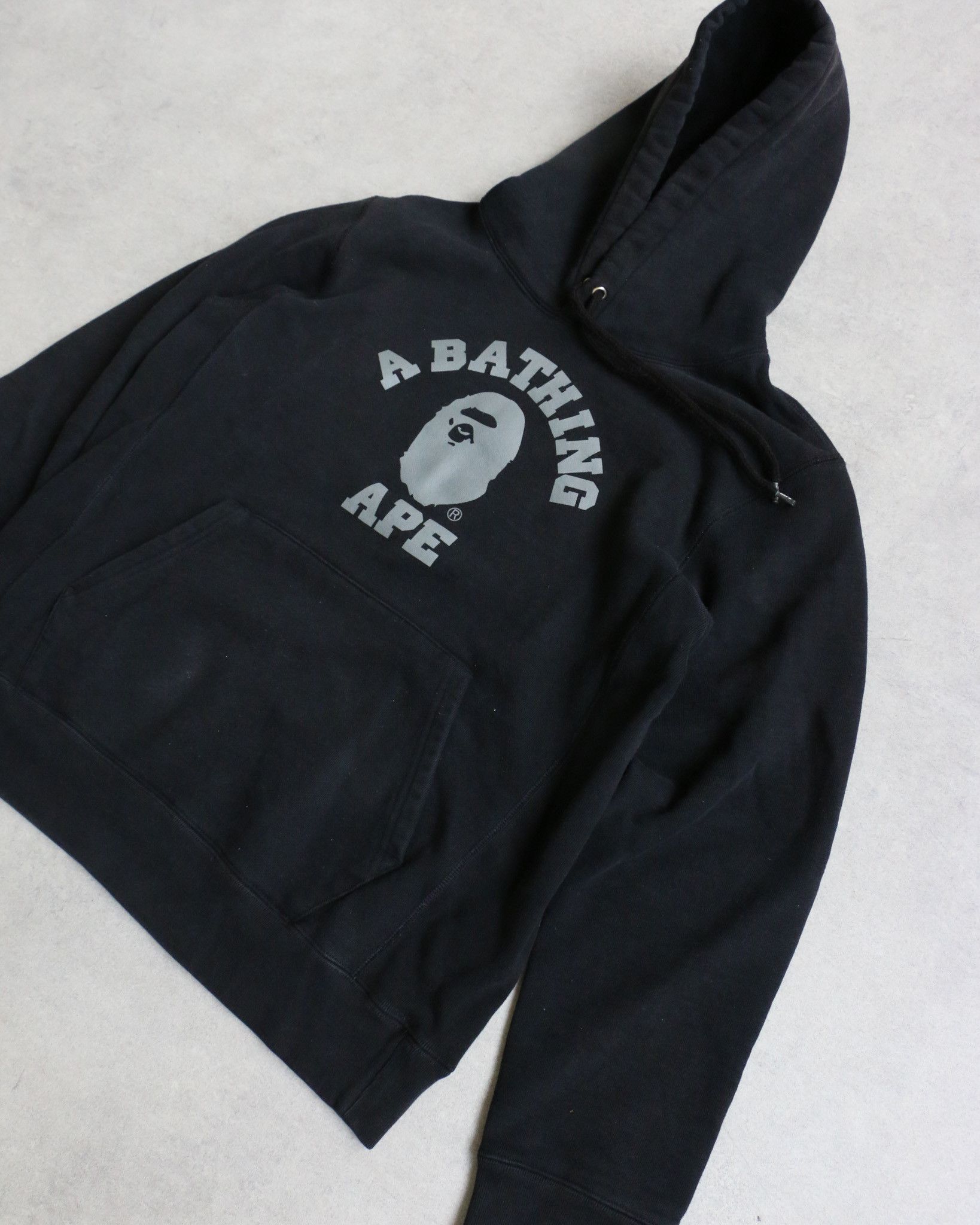 Bape BAPE Collegiate Logo Hoodie Black Size US L / EU 52-54 / 3 - 2 Thumbnail