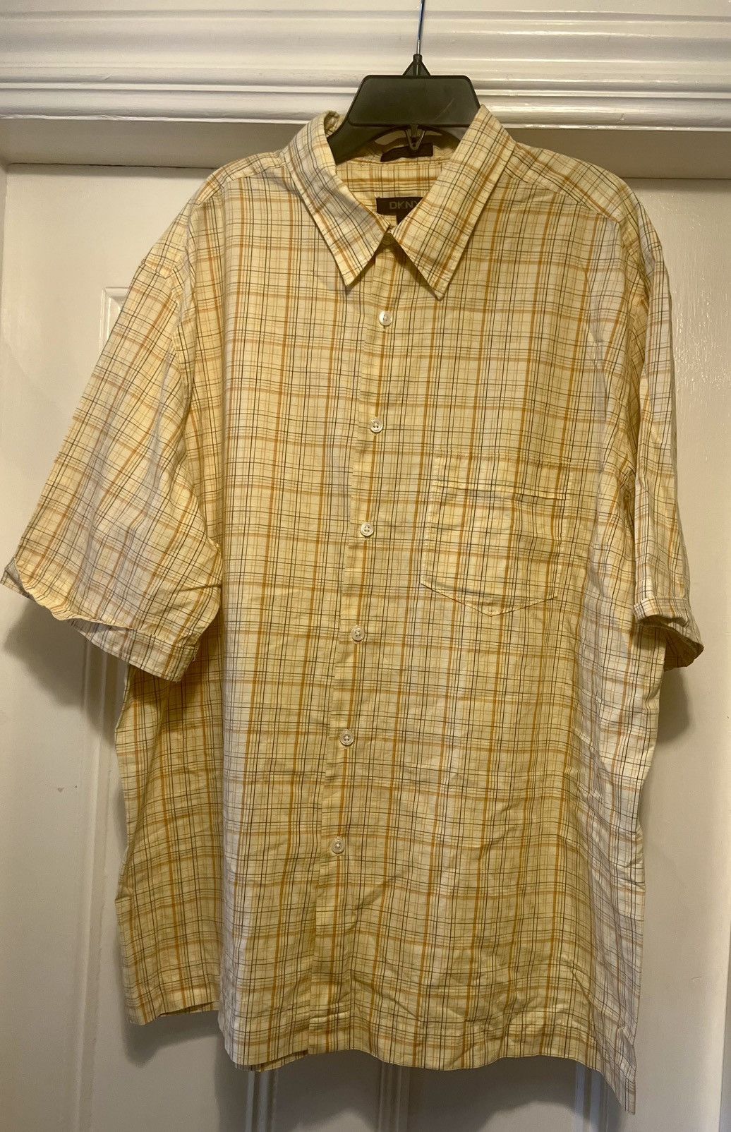 DKNY Authentic DKNY plaid vintage button down shirt sleeve shirt Size US XXL / EU 58 / 5 - 1 Thumbnail