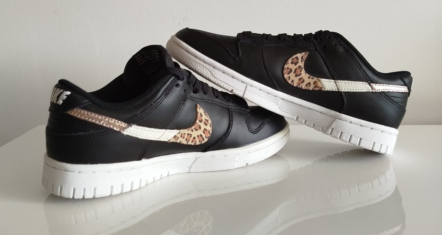 Nike Nike Dunk SE Low Primal Black Size US 6 / IT 36 - 2 Thumbnail