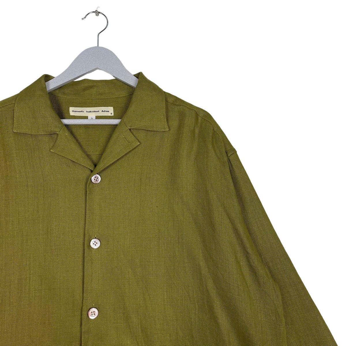 Issey Miyake × Japanese Brand 💥DOMESTIC INDIVIDUAL ACHOO LINEN BUTTON CHORE JACKET Size US M / EU 48-50 / 2 - 6 Thumbnail
