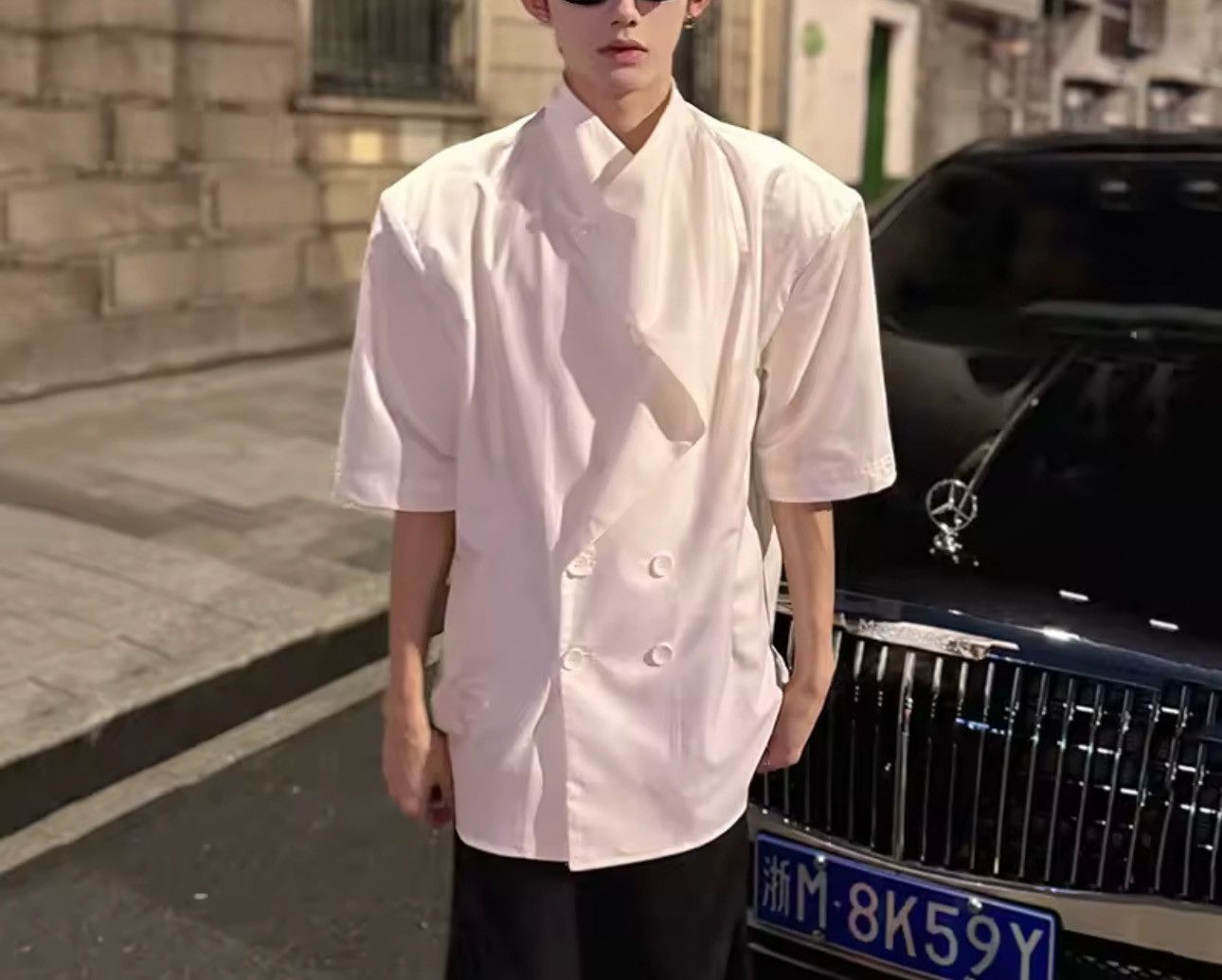 Other Casual Designer Irregular Loose Korean Style Shirt Size US M / EU 48-50 / 2 - 5 Thumbnail