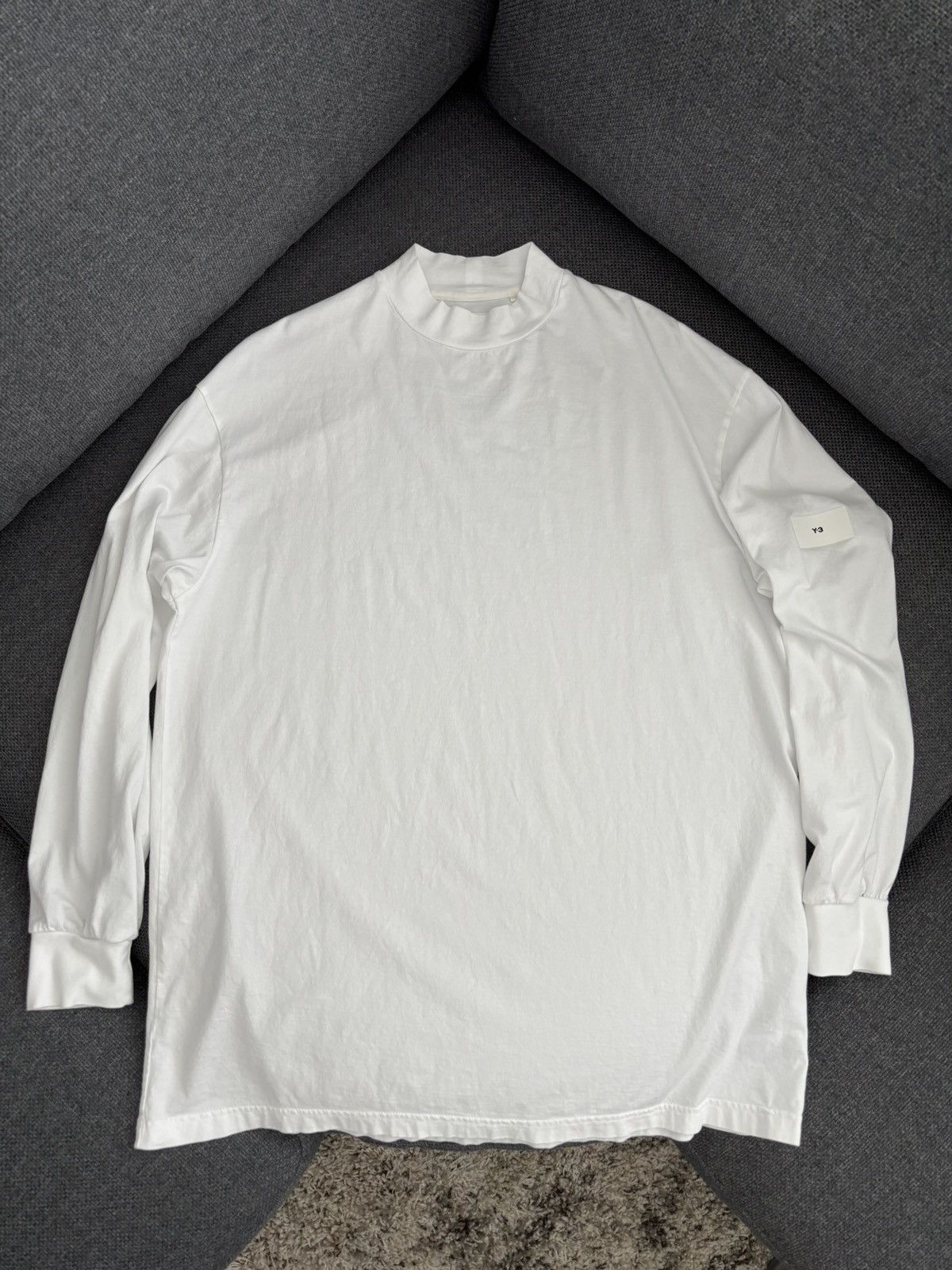 Y-3 Y-3 Oversized Side Logo Patch Long Sleeve Size US S / EU 44-46 / 1 - 1 Thumbnail