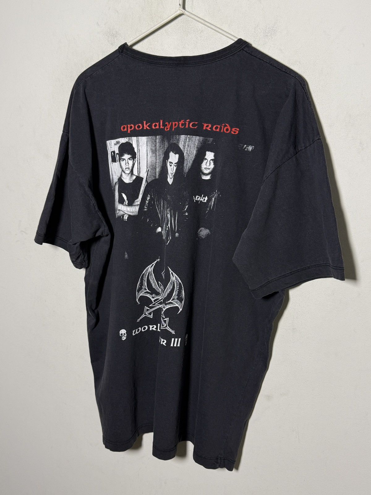 Band Tees Vintage Apokalyptic Raids – The Third Storm band T-shirt Size US XL / EU 56 / 4 - 3 Thumbnail