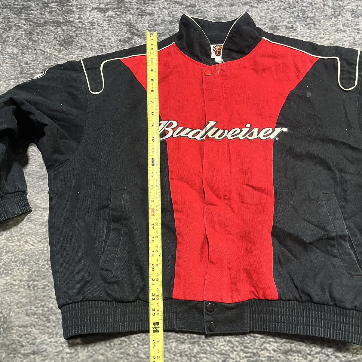 Winners Circle VINTAGE DALE EARNHARDT JR BUDWEISER NASCAR RACING JACKET Size US L / EU 52-54 / 3 - 11 Thumbnail
