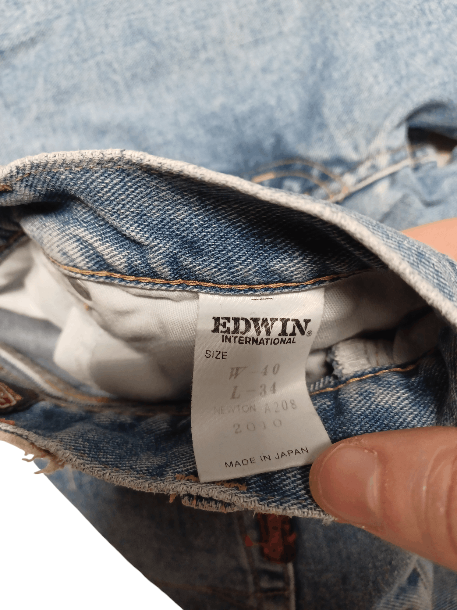 Edwin EDWIN MADE IN JAPAN FIRE BAGGY JEANS JEAN DENIM JAPANESE Size US 36 / EU 52 - 6 Thumbnail